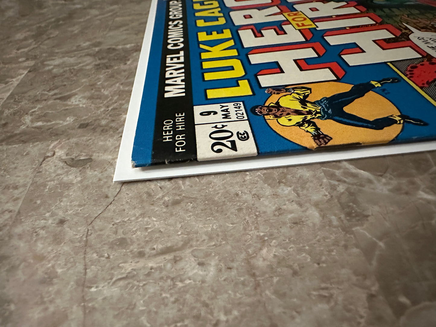 Hero for Hire #9 High Grade VF 8.0 (Marvel Comics 1973) - Doom cover