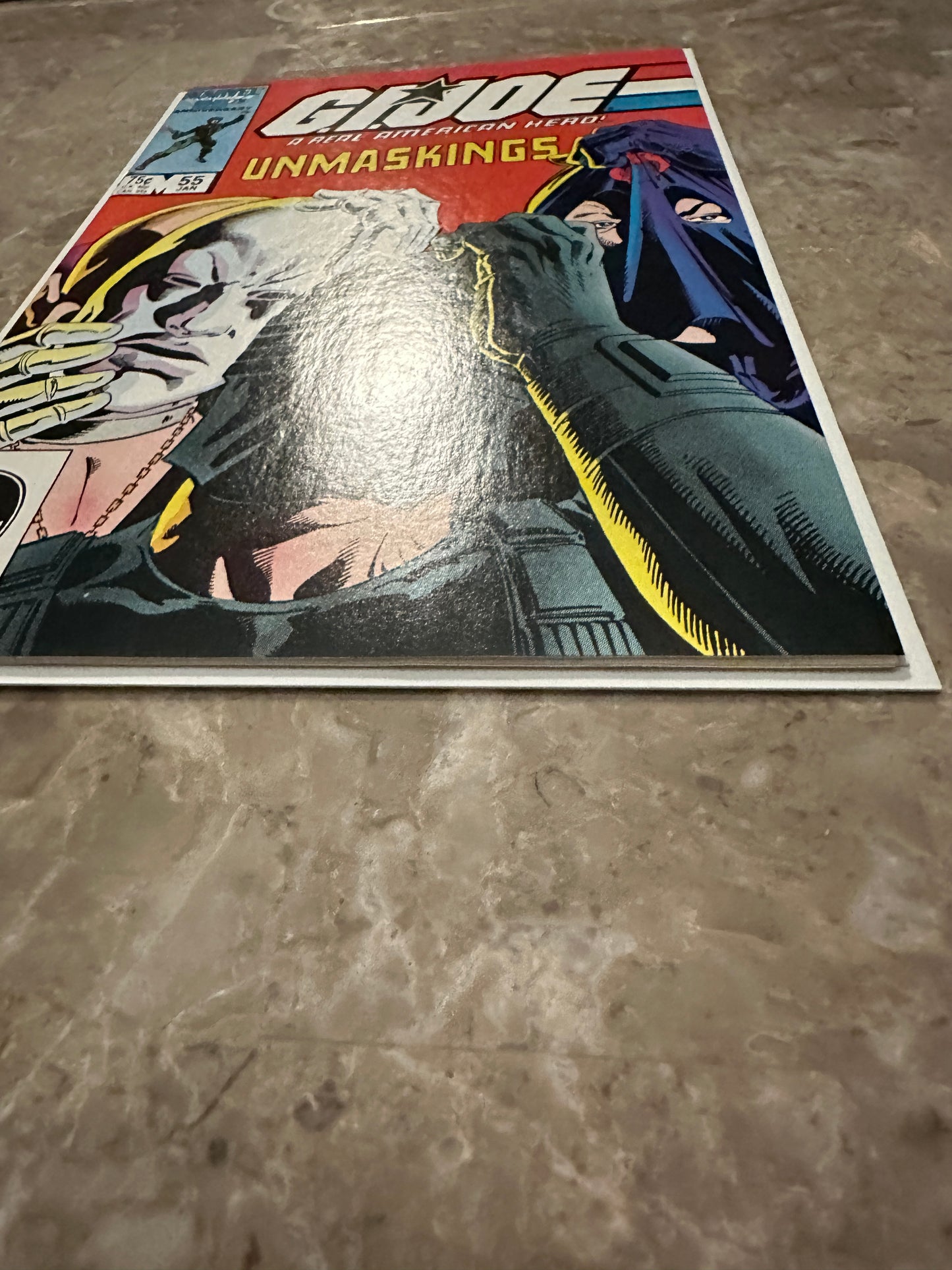 G.I. Joe #55 NM- 9.2 (Marvel 1986)