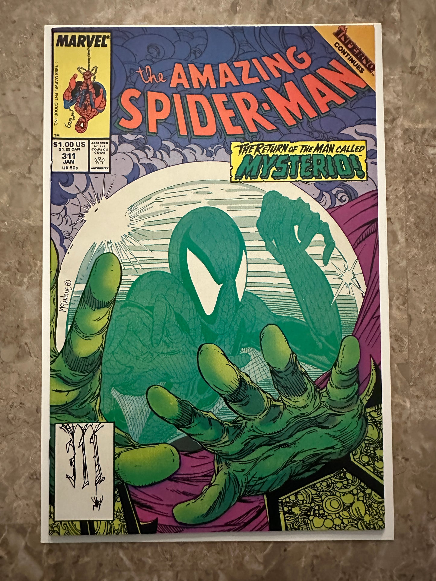 Amazing Spider-Man #311 VF 8.0 (1989 Marvel) - Beautiful Copy