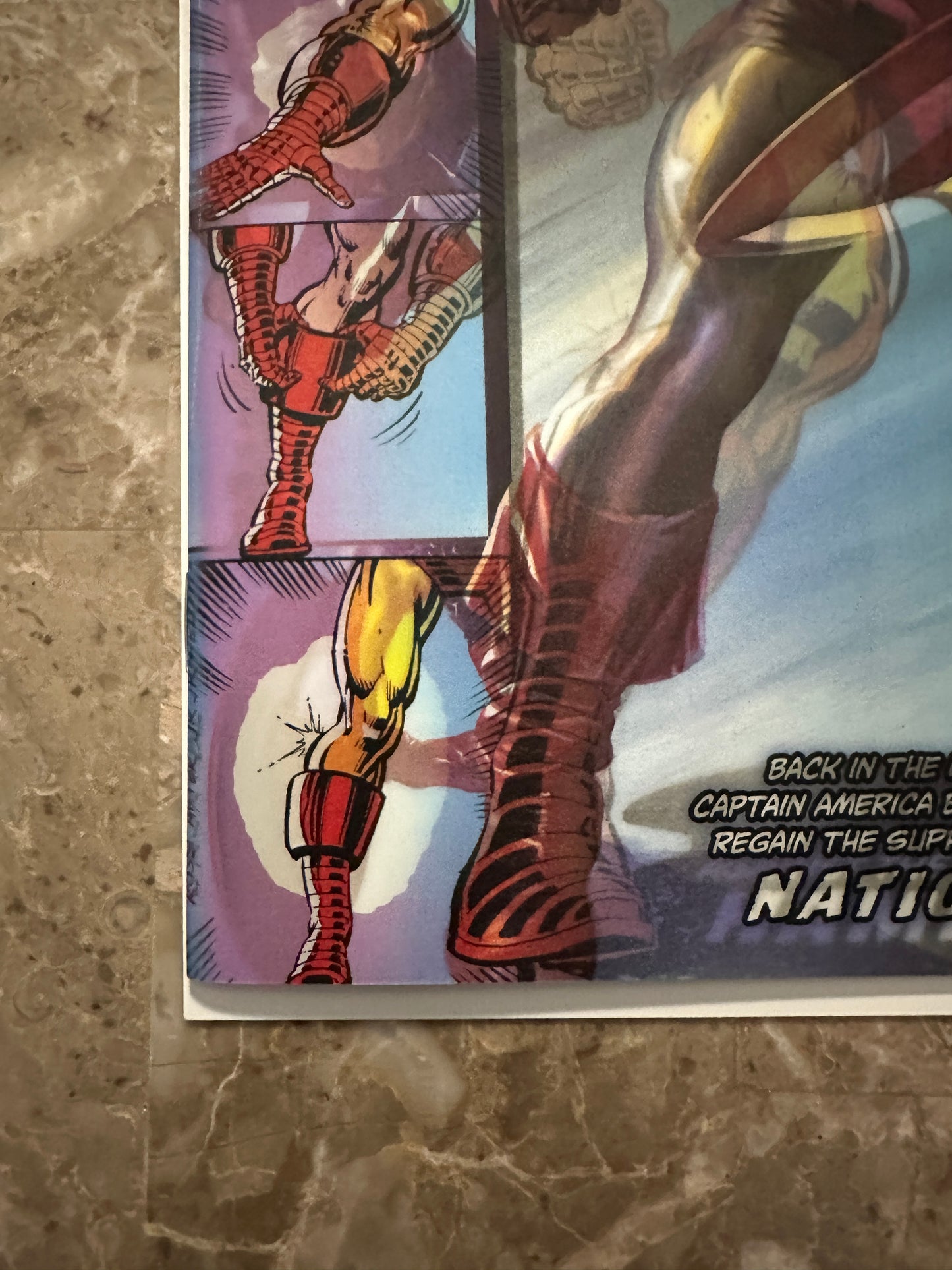 Captain America #695 Lenticular Cover (Marvel Comics 2018)