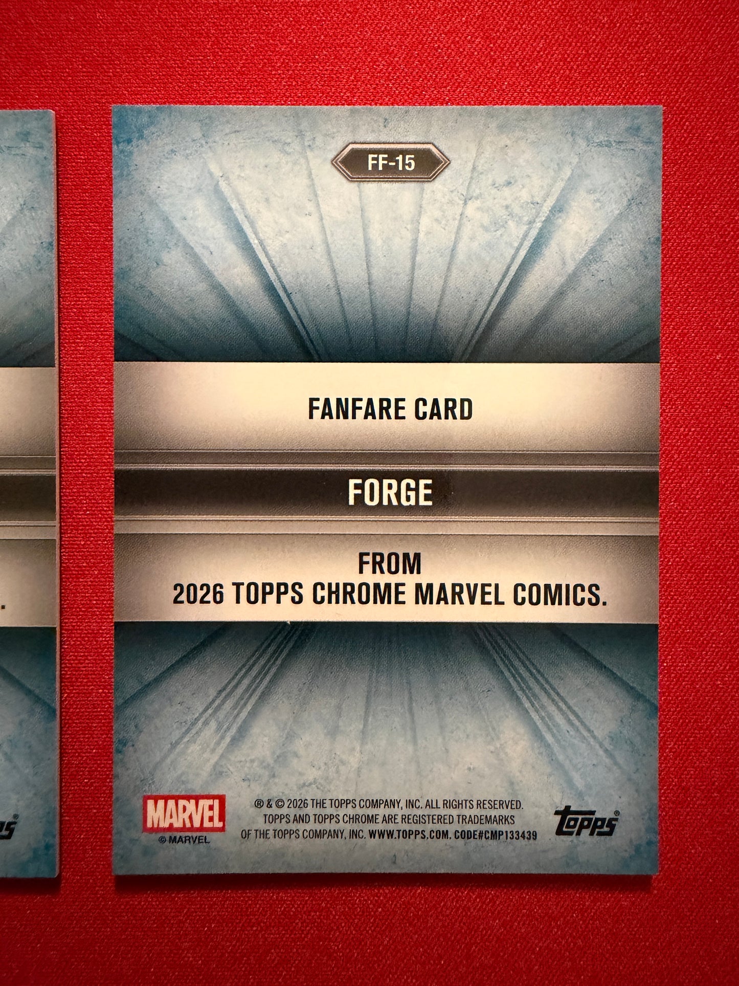 2026 Topps Marvel Chrome Fanfare Forge Red Goblin 2-Card Lot