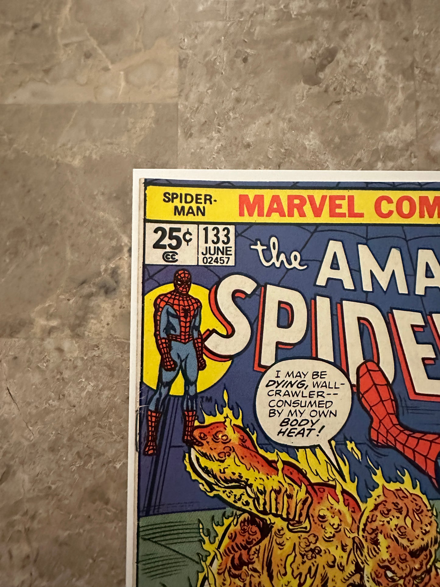 Amazing Spider-Man #133 FN+ 6.5 (1974 Marvel Comics)