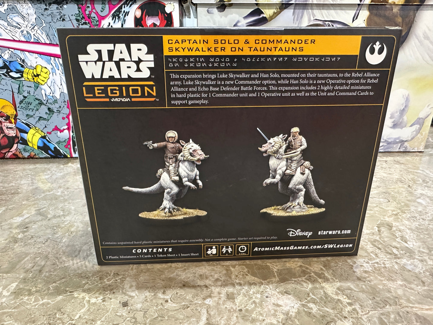Star Wars: Legion – Captain Solo & Commander Skywalker on Tauntauns