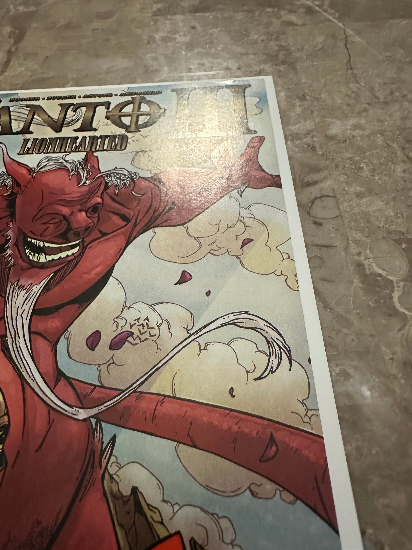 Canto III Lionhearted #1-3 (IDW 2021)