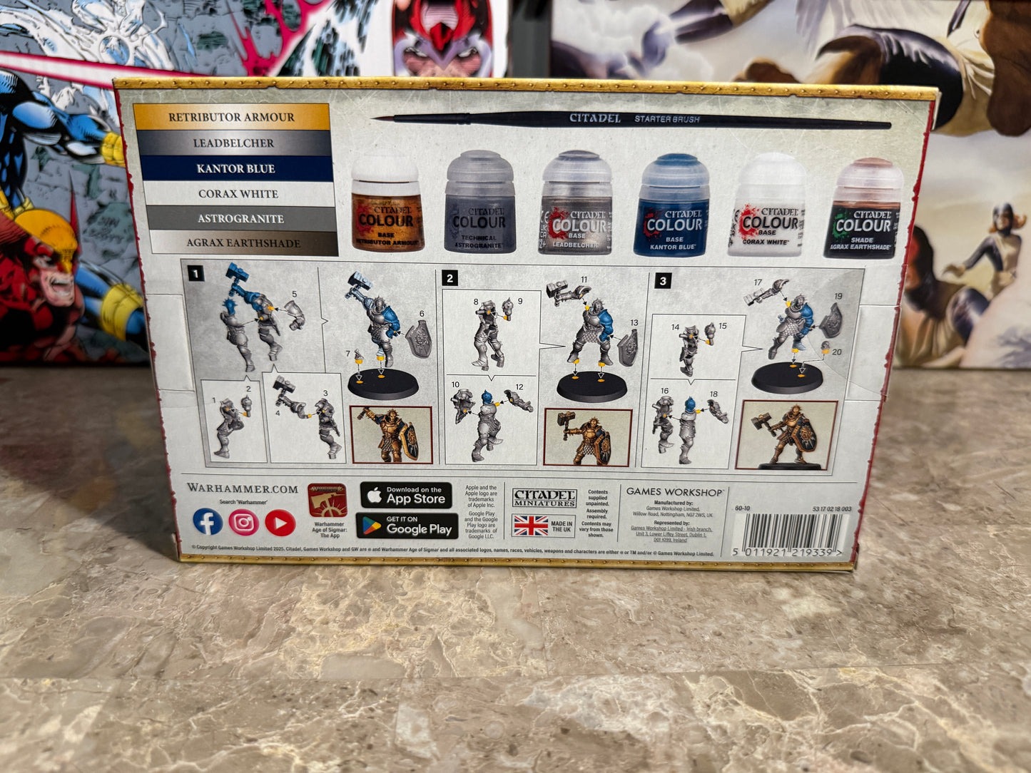 ⚡ Warhammer Age of Sigmar: Stormcast Eternals Paint Set