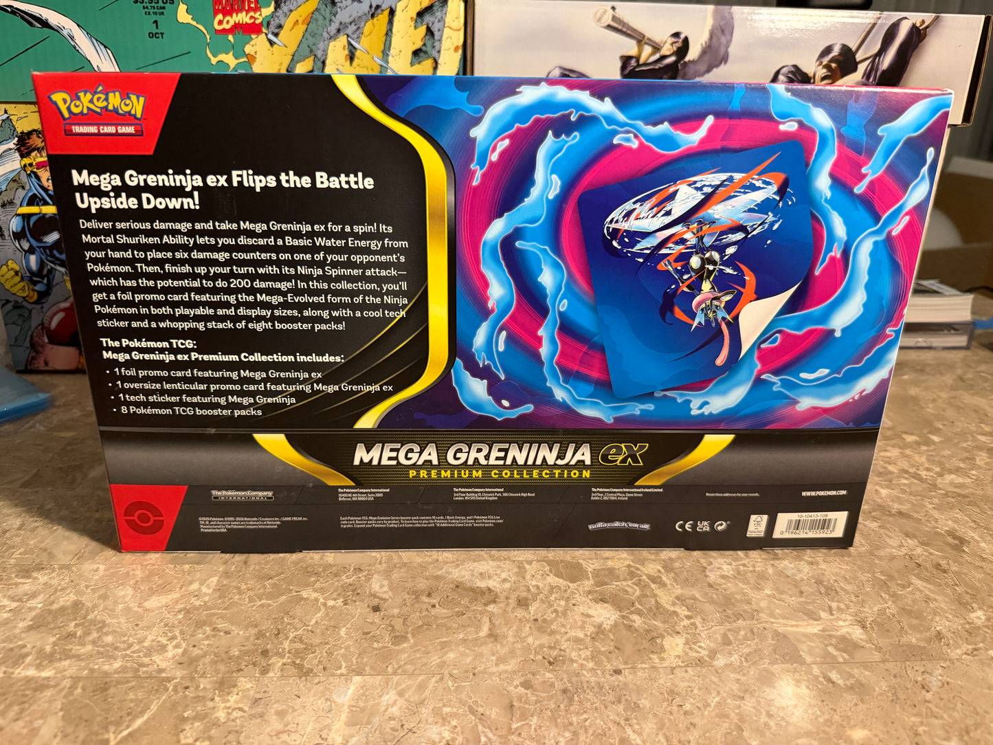 💧 Pokémon TCG: Mega Greninja ex Premium Collection