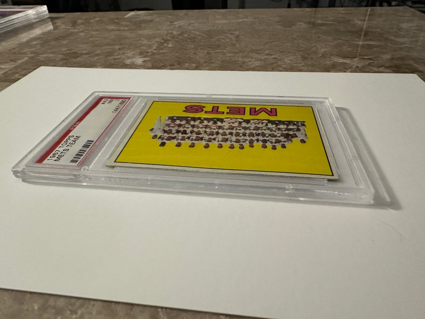 Mets Team #42 PSA Graded NM 7 (1967 Topps)