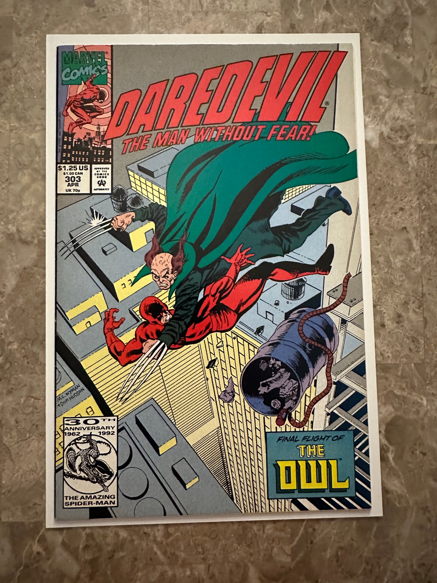 Daredevil #301-305 Higher Grade (1992 Marvel) - Add-On Pack