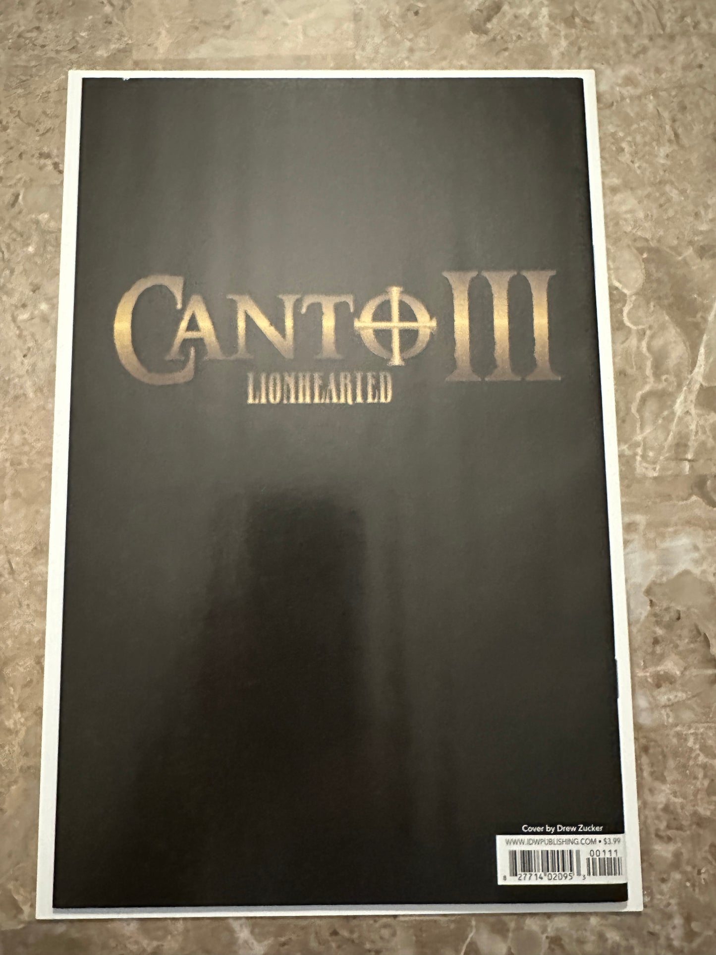 Canto III Lionhearted #1-3 (IDW 2021)