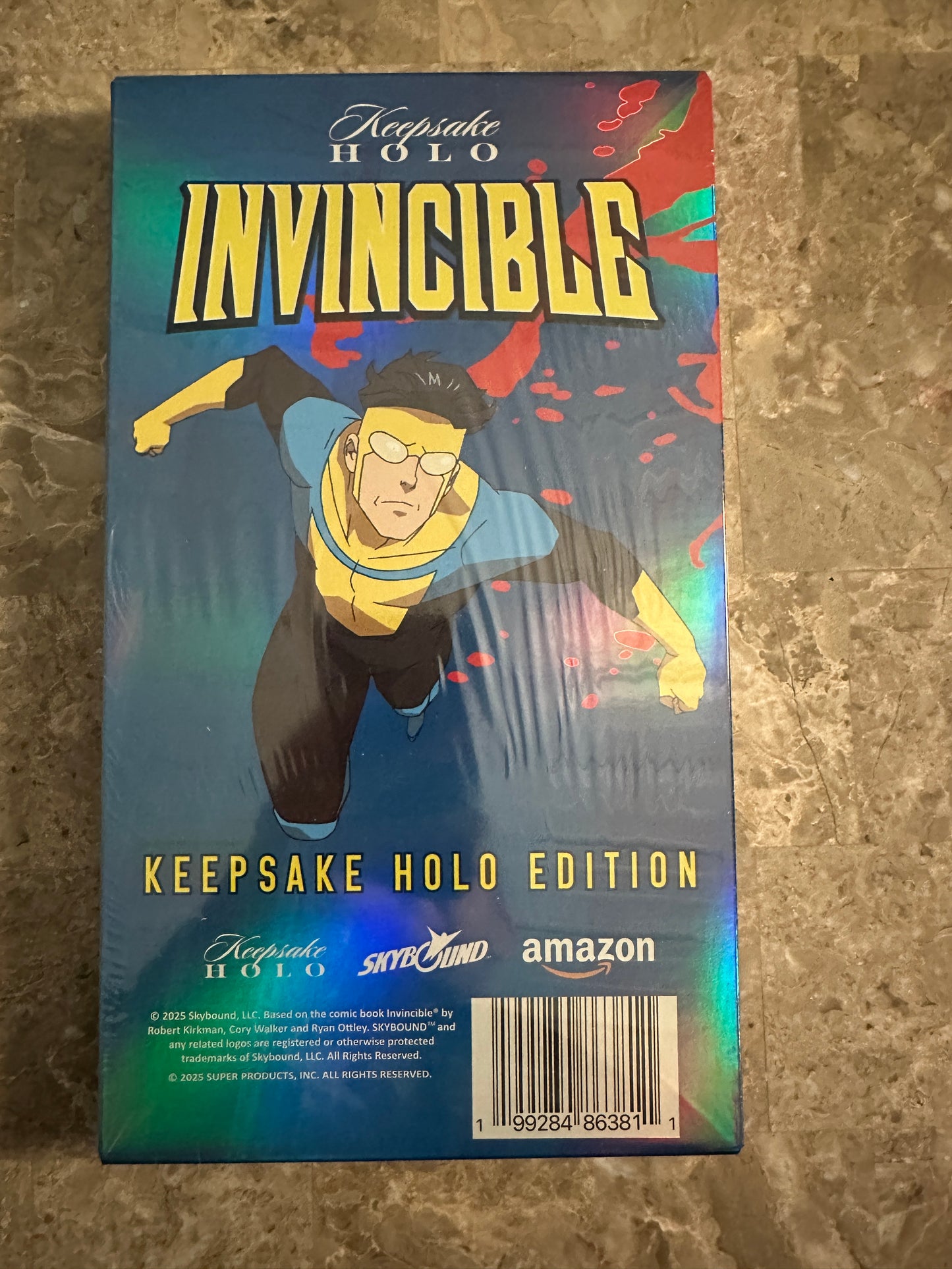2025 Keepsake Invincible Season 1 Holo Breaker Box + Hobby Box (1 Each)