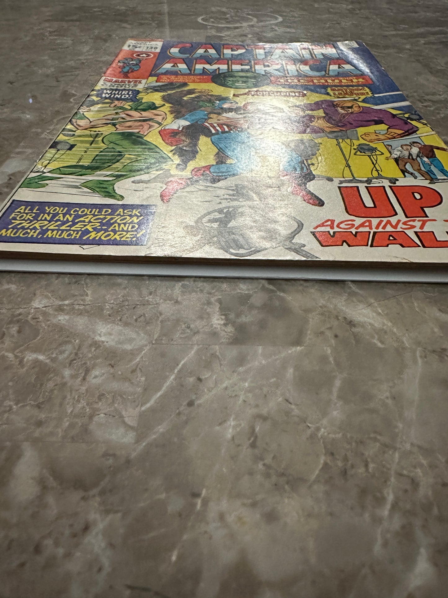 Captain America #130 VG 4.0 (1970 Marvel Comics)