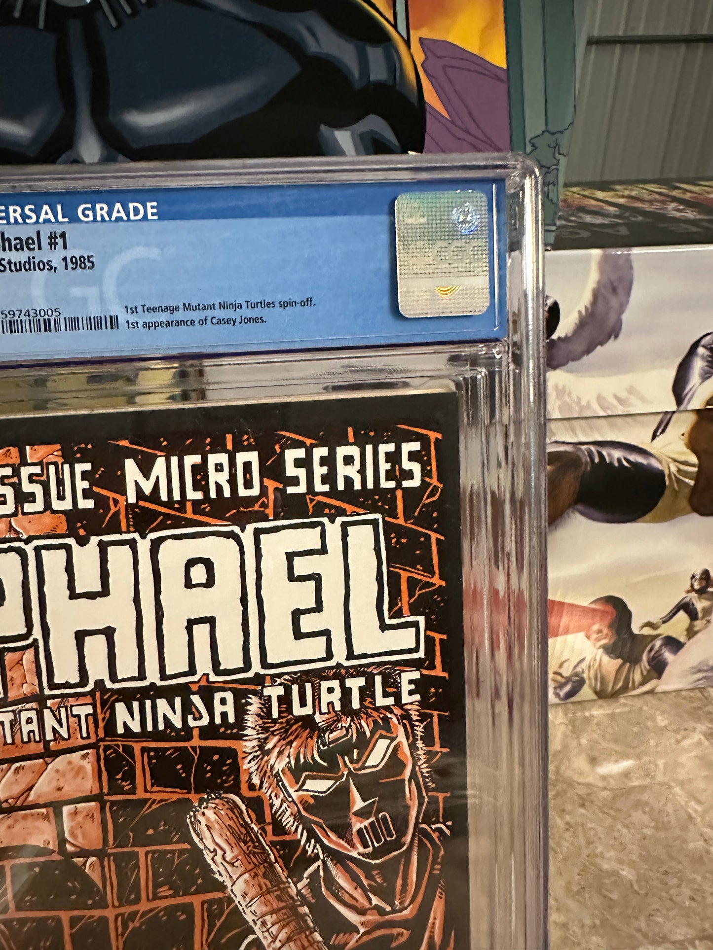 Raphael #1 CGC 9.2 WP (1985 Mirage)