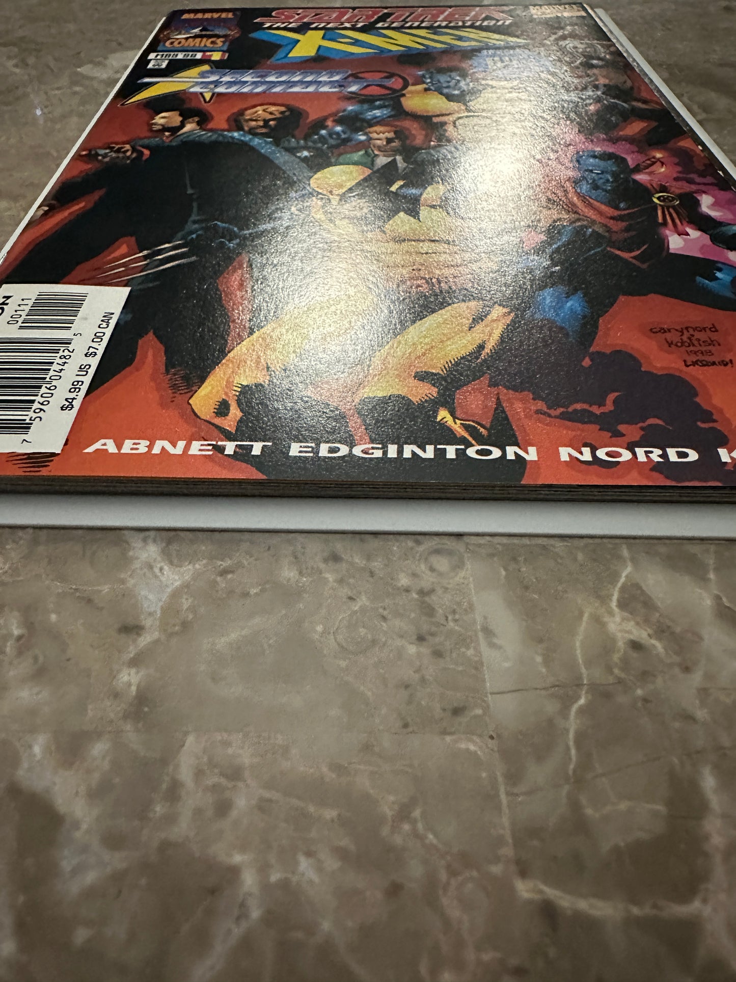 Star Trek TNG X-Men Second Contact NM 9.4-9.8 (1998 Marvel Comics)