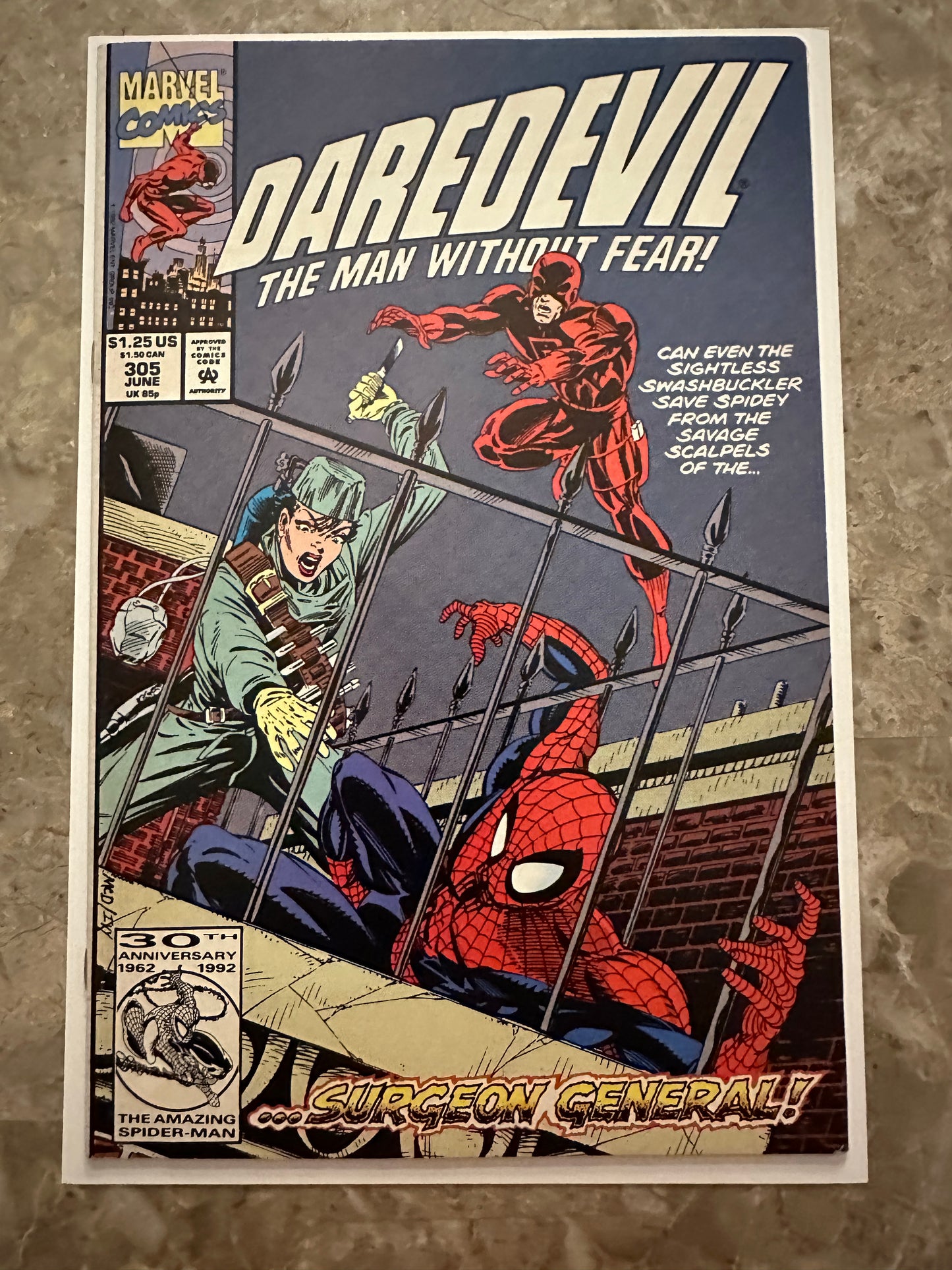Daredevil #301-305 Higher Grade (1992 Marvel) - Add-On Pack