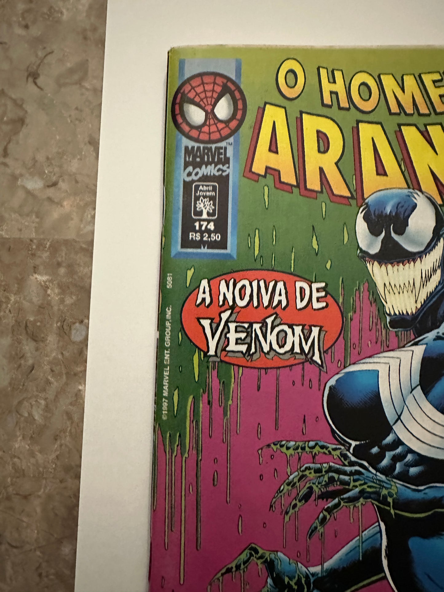 Venom: Sinner Takes All #3 Brazilian (1995 Marvel) - 1st She-Venom