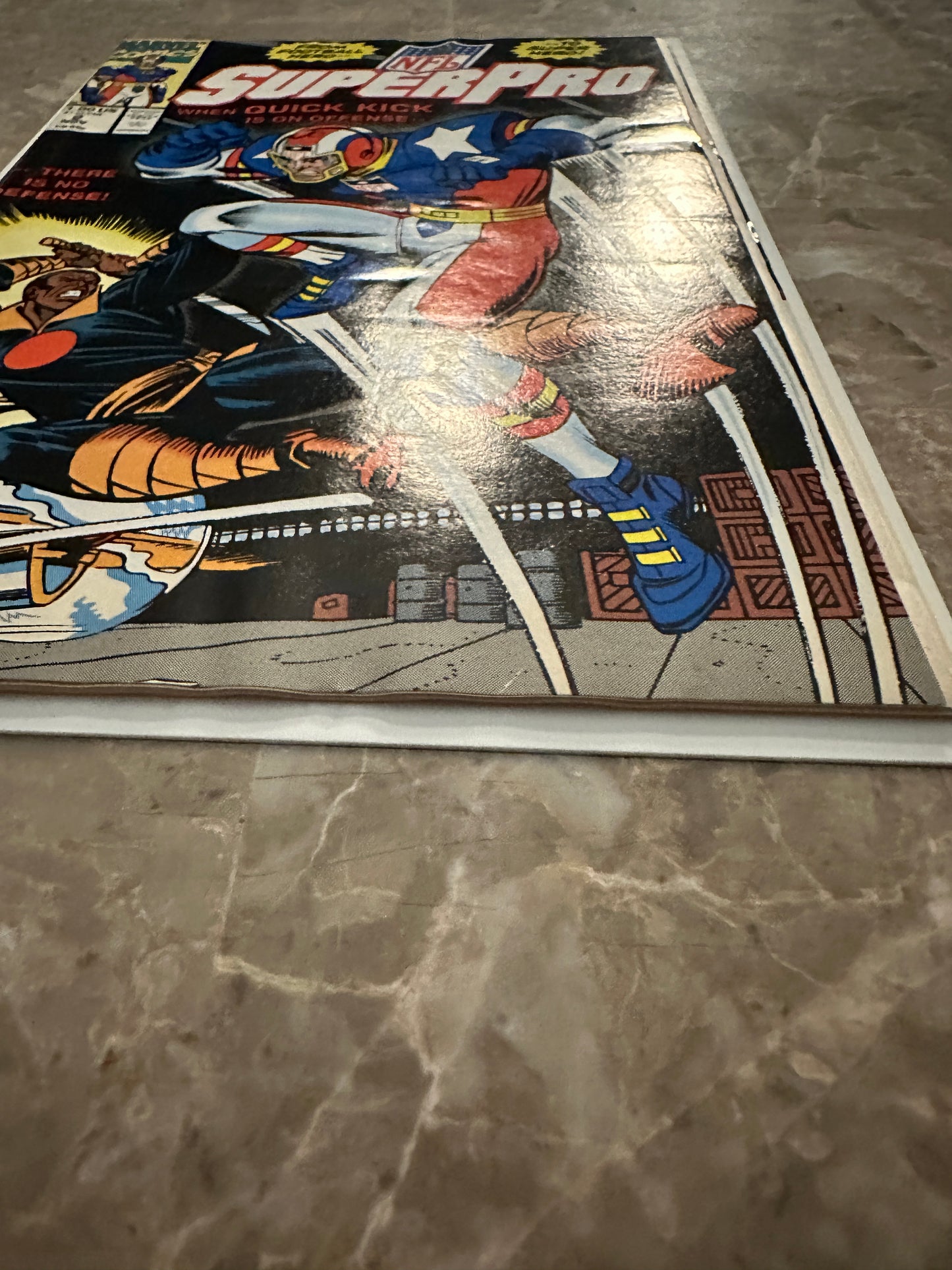 NFL SuperPro #1-2 NM (1991 Marvel)