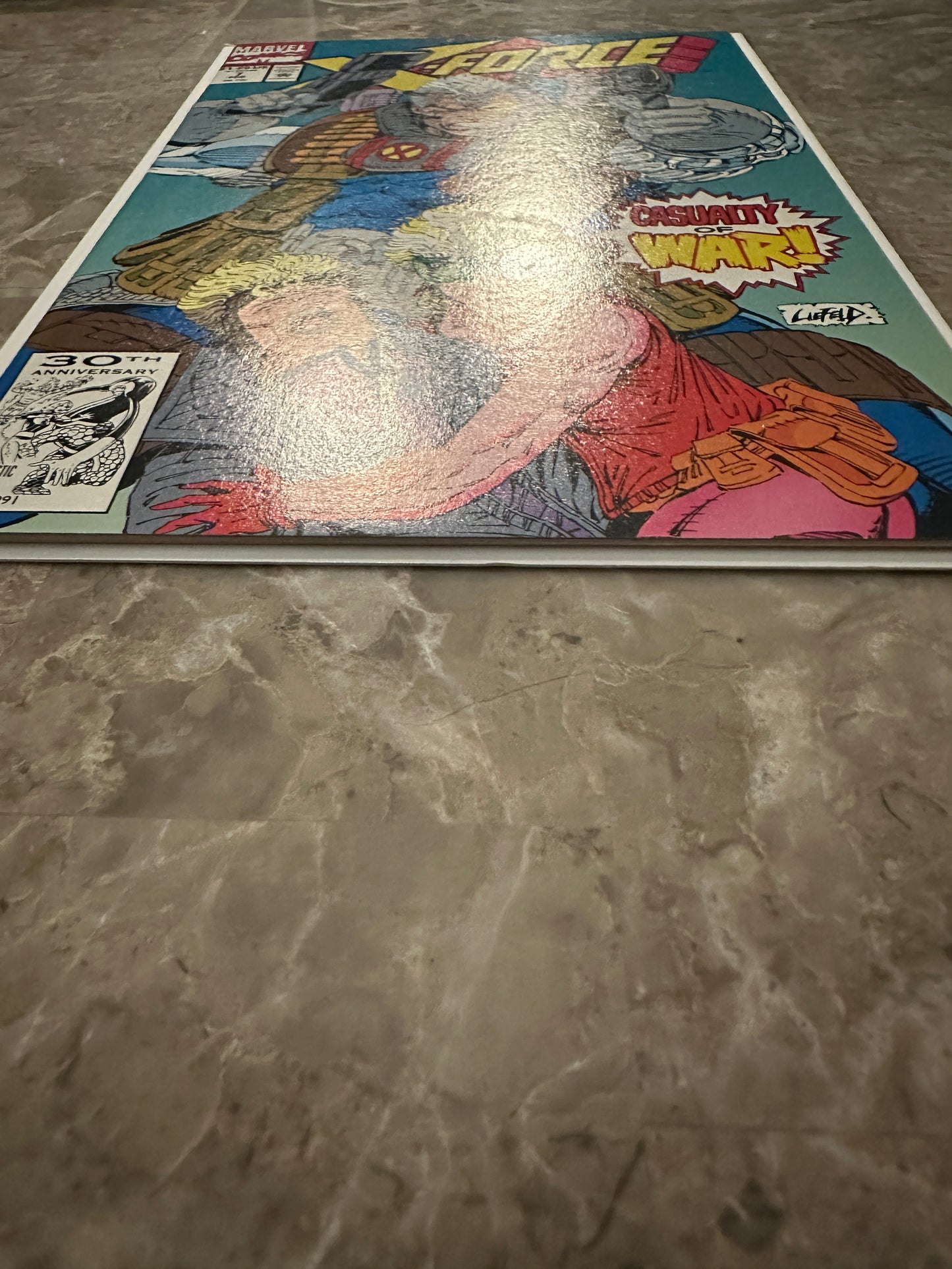 X-Force #7 NM- 9.2 (1992 Marvel)