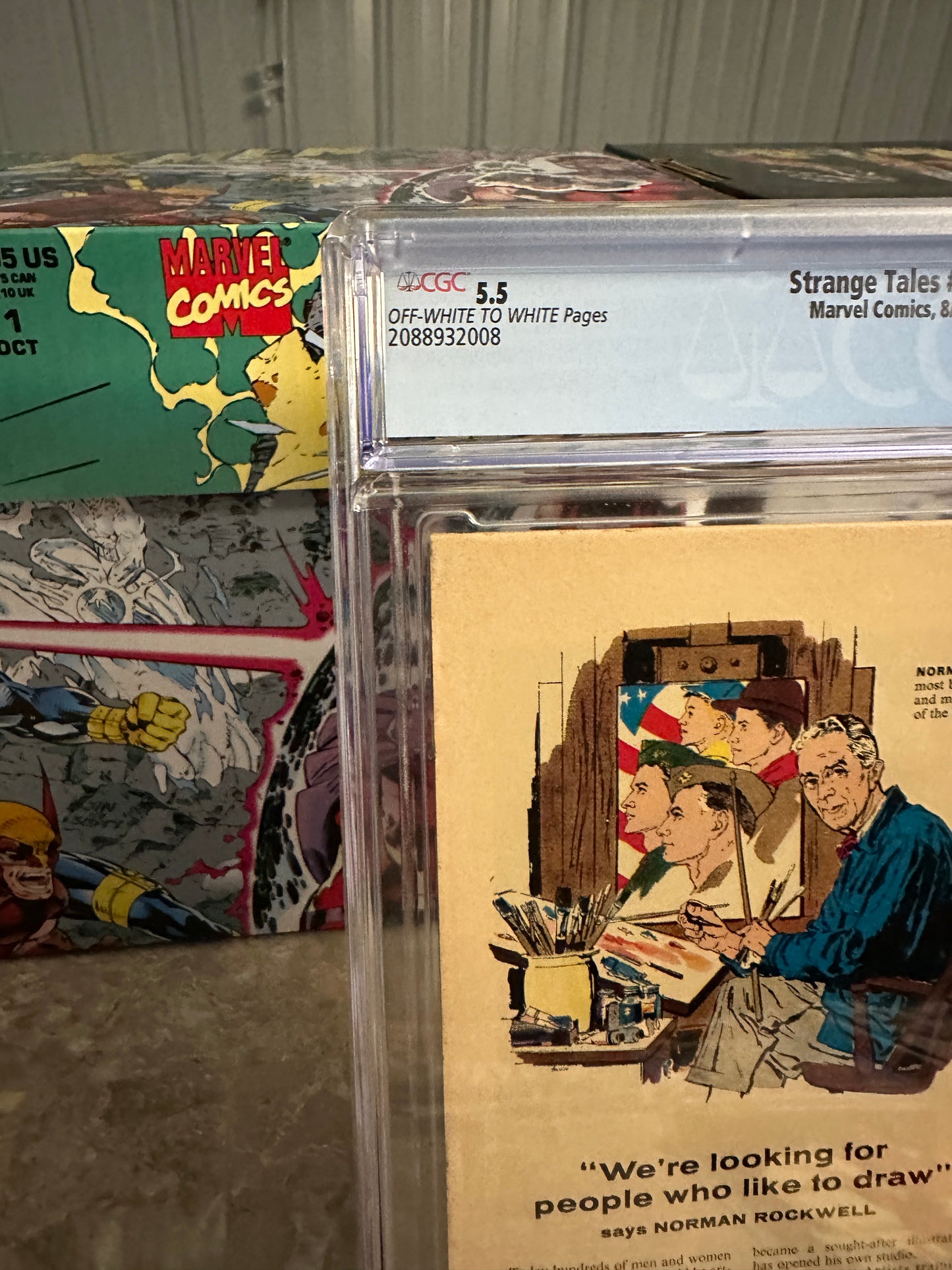 Strange Tales #159 CGC 5.5 OWTW (1967 Marvel) - Nice eye appeal