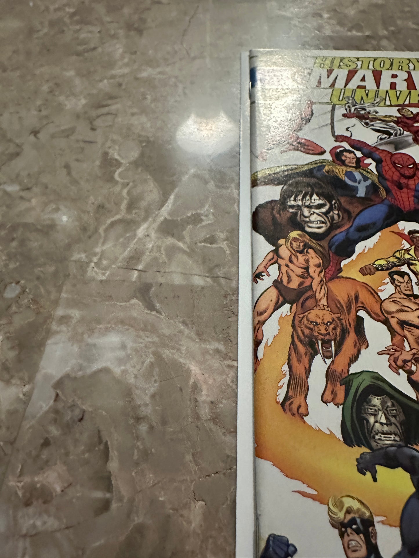 History of the Marvel Universe 1:100 NM 9.4 (2019 Marvel) - John Buscema