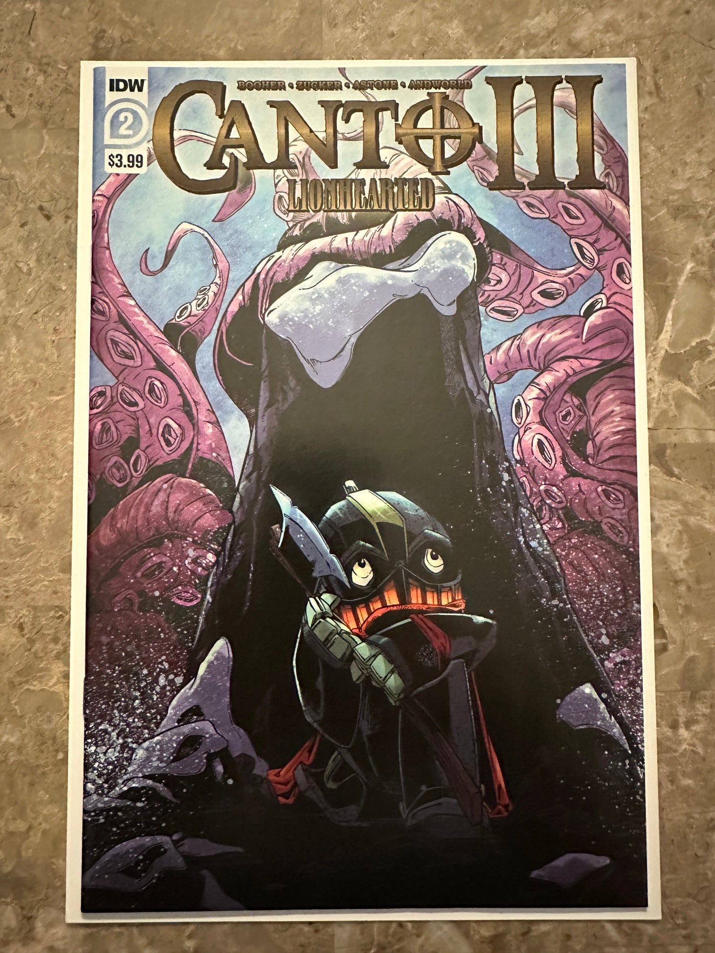 Canto III Lionhearted #1-3 (IDW 2021)