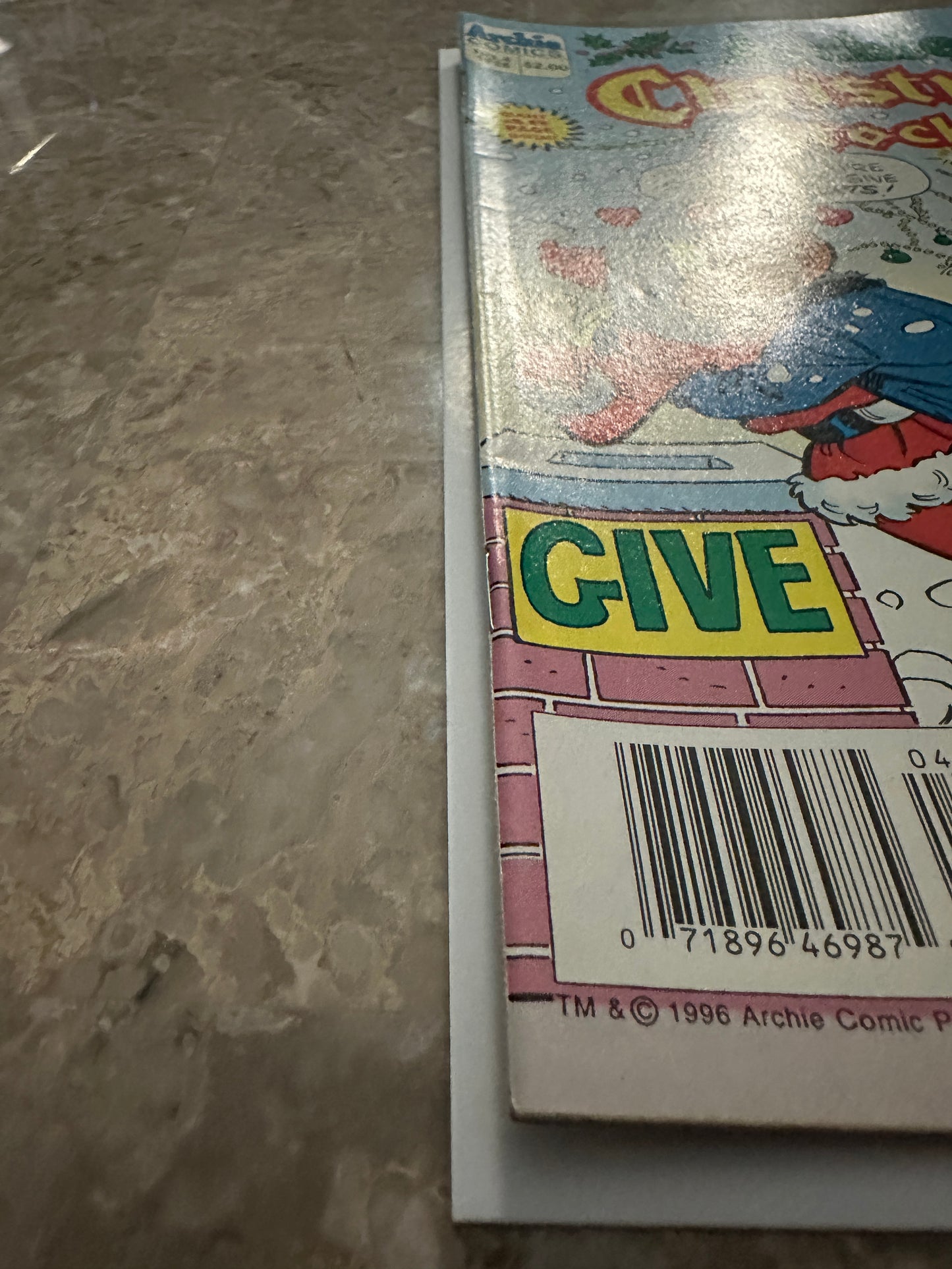 Archie's Christmas Stocking #4 Newsstand VF- 7.5 (Archie 1996)
