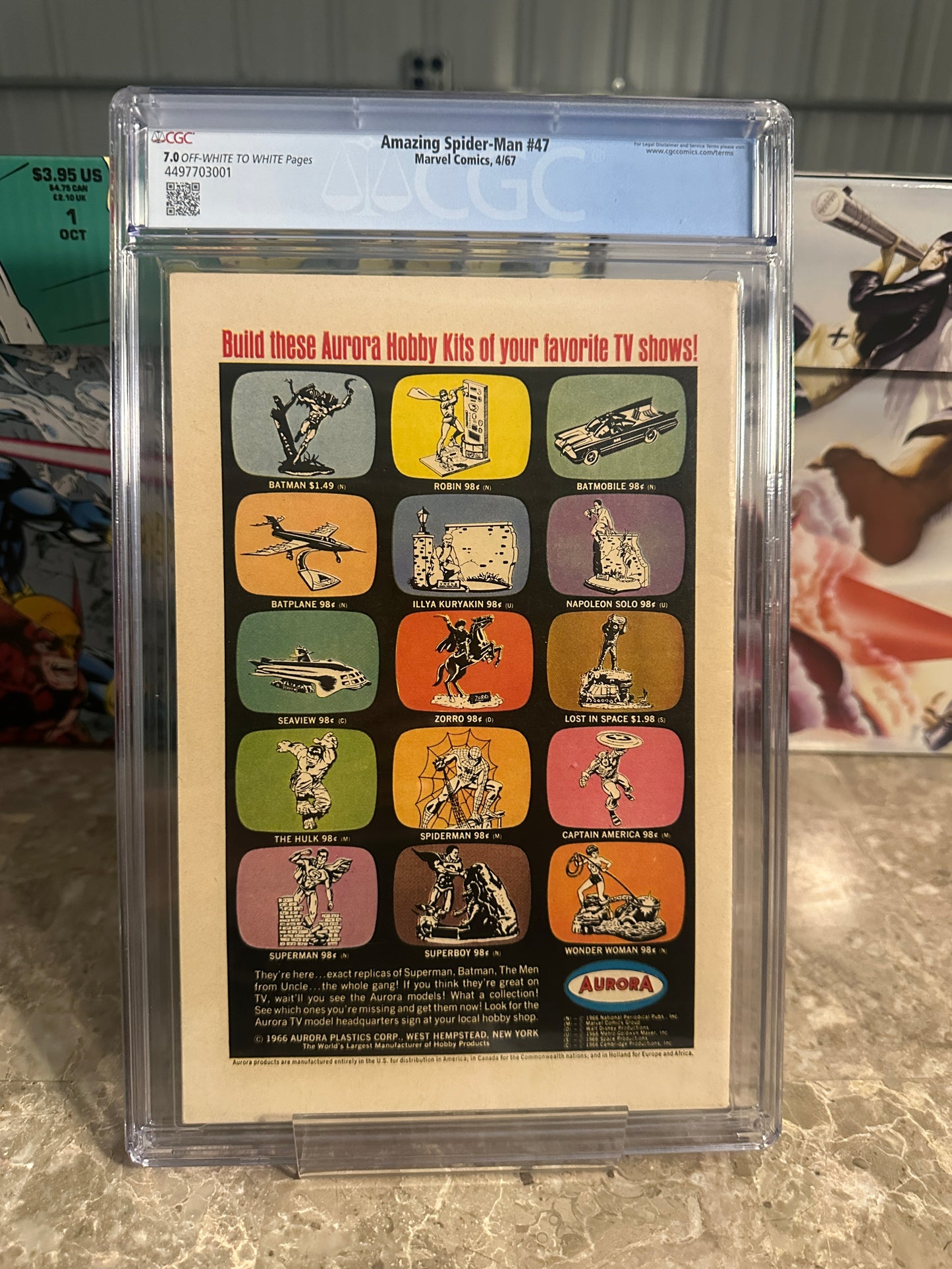 Amazing Spider-Man #47 CGC 7.0 OWTW (1967 Marvel)