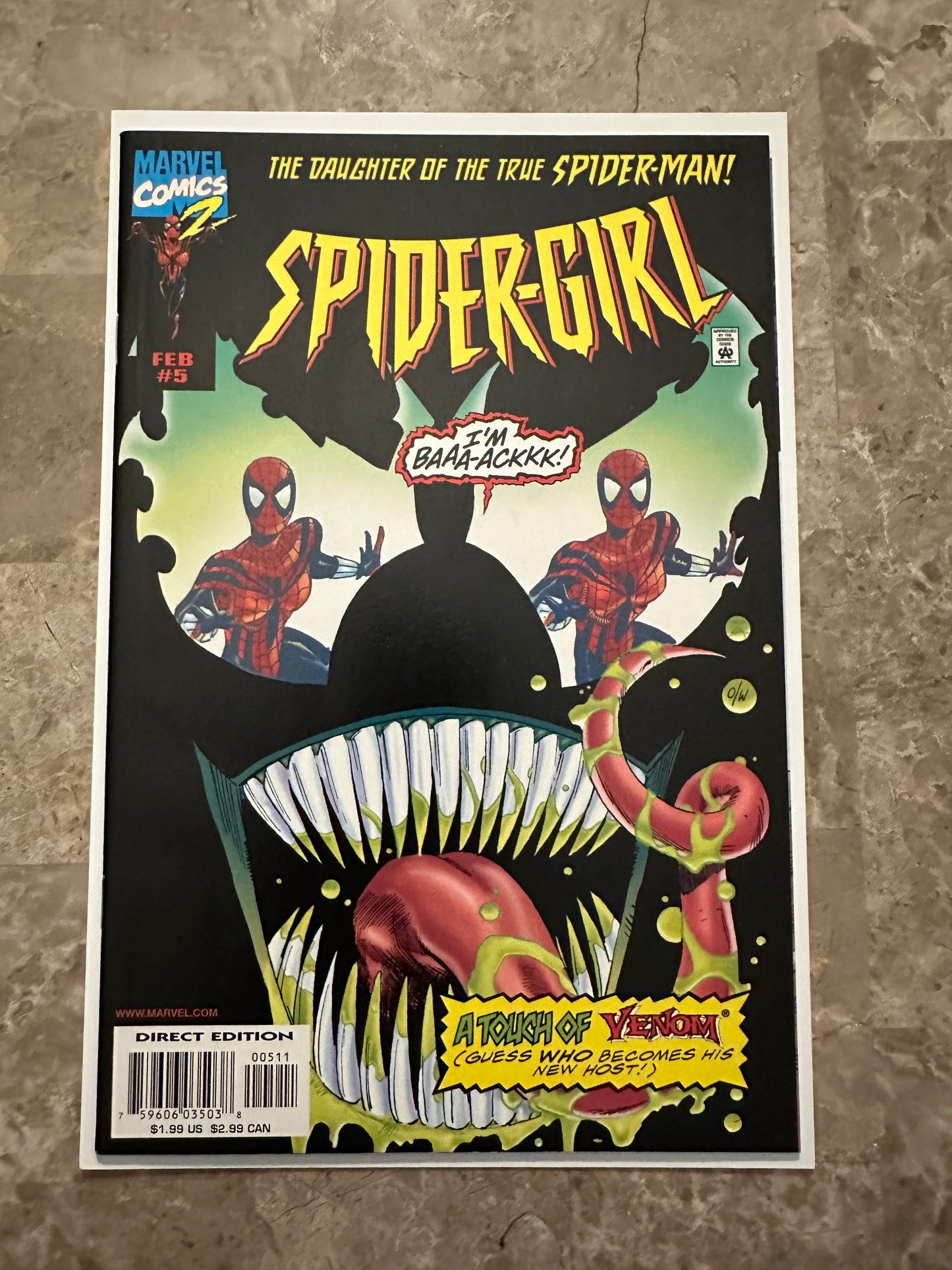 Spider-Girl #3-5 Very High Grade NM (1999 Marvel Comics)
