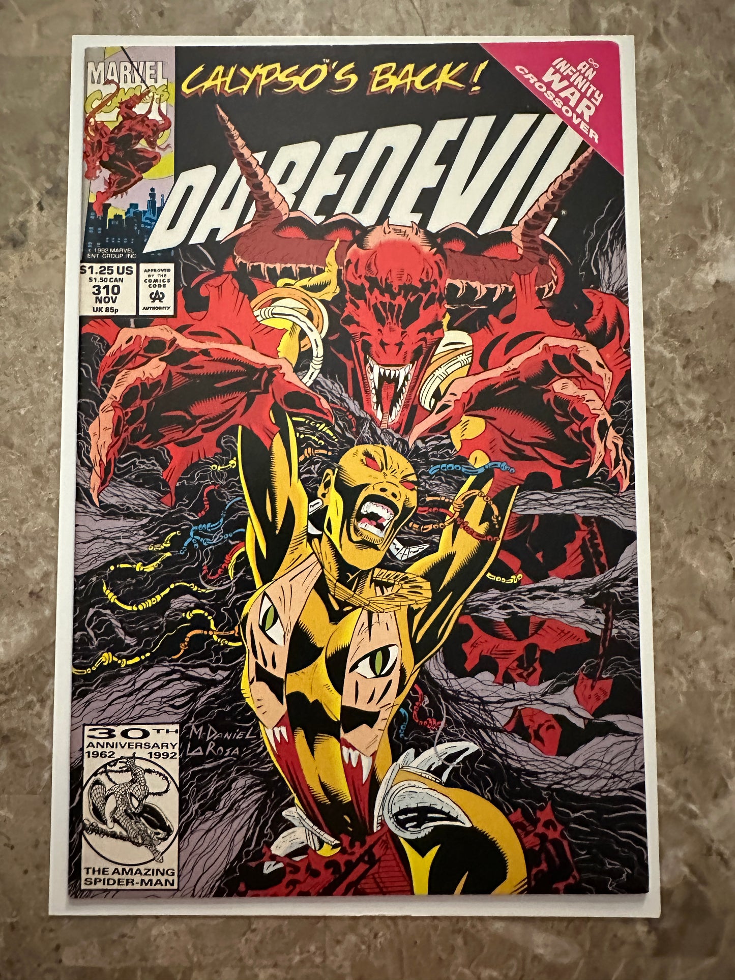 Daredevil #306-310 Higher Grade (1992 Marvel) - Add-On Pack