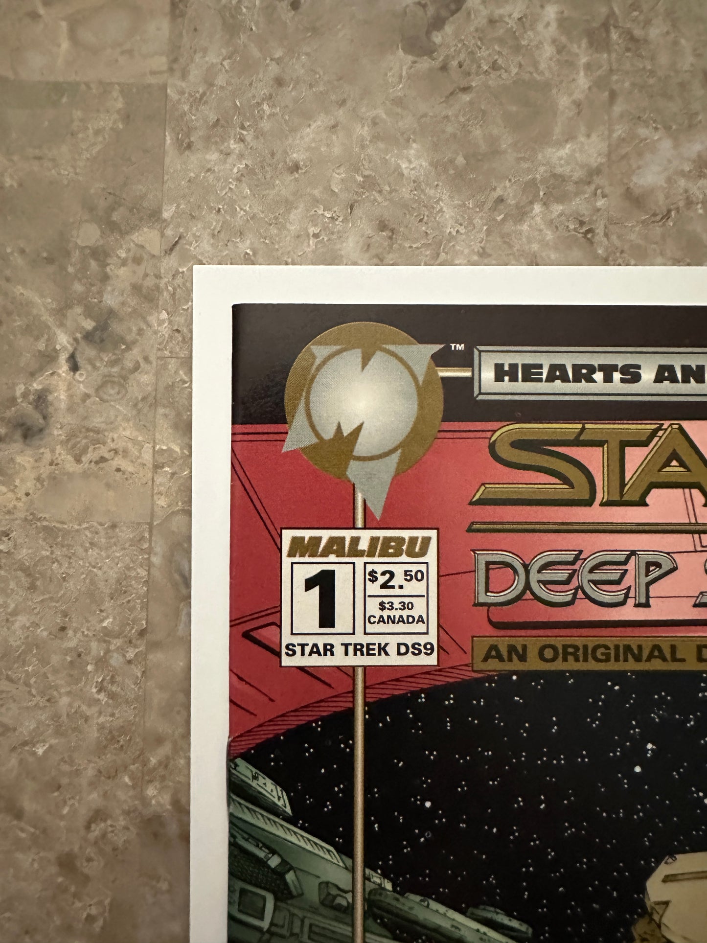 Star Trek Deep Space Nine Hearts and Minds #1 VF/NM 9.0-9.2 (1994 Malibu)