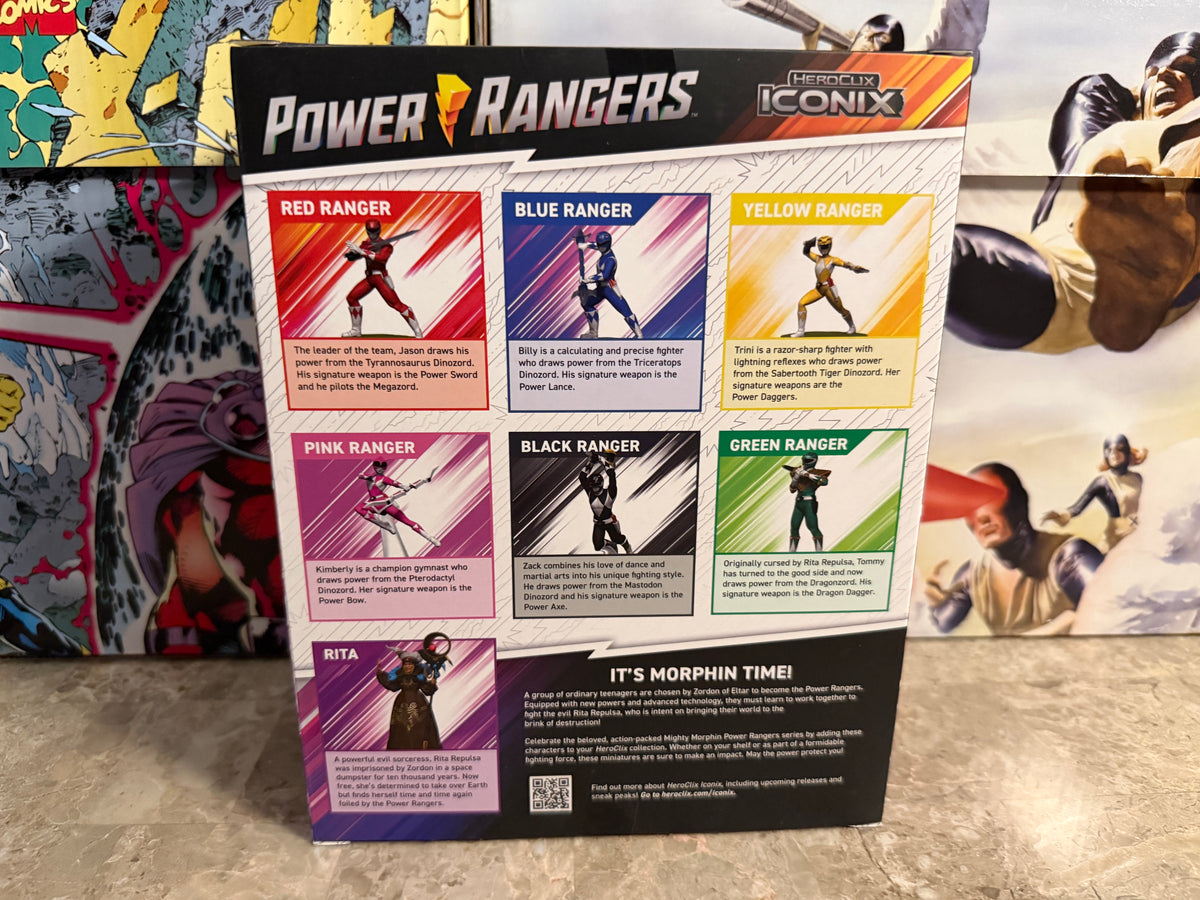 HeroClix: Iconix – Mighty Morphin Power Rangers Boxed Set (WizKids)