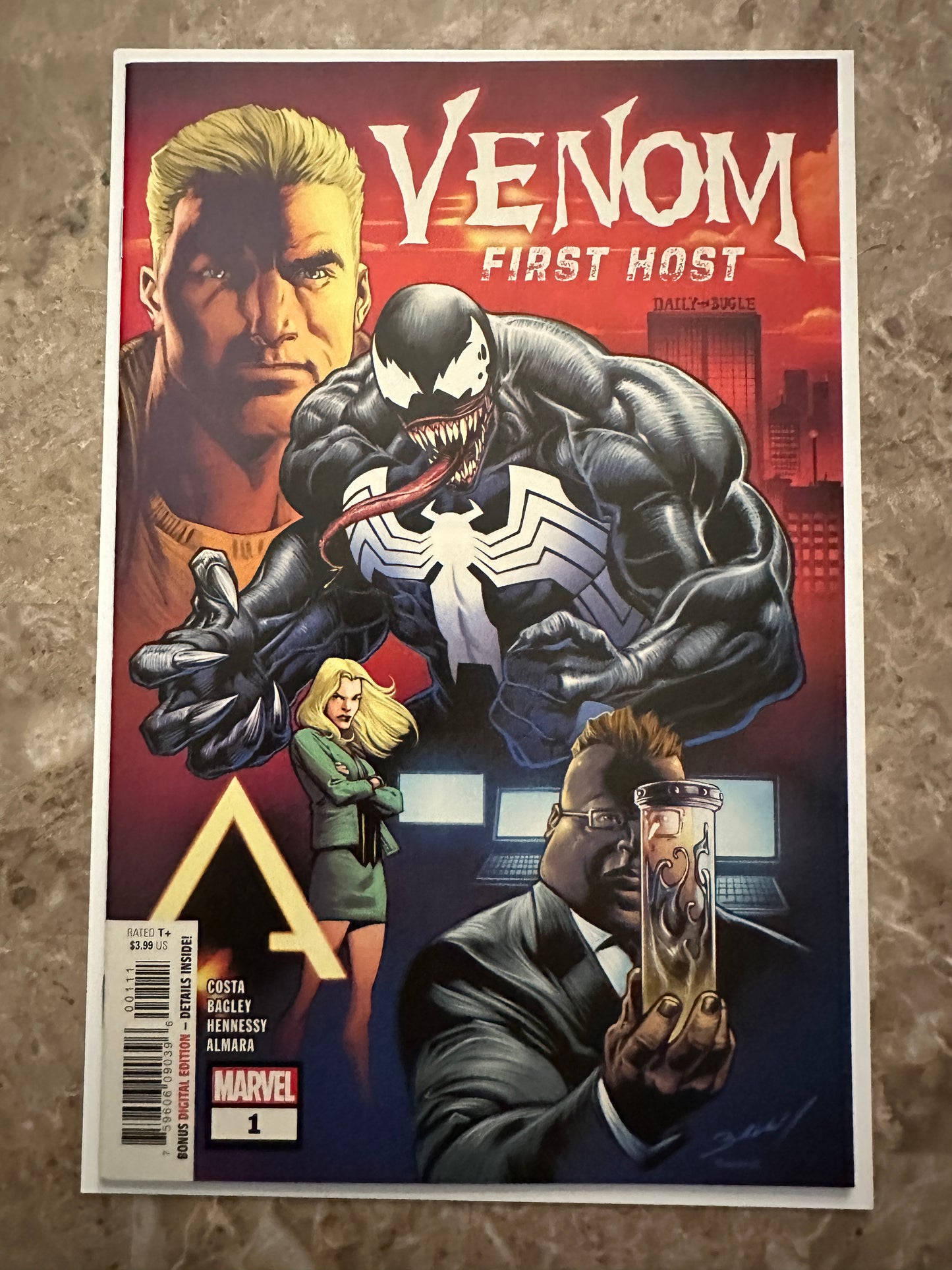 Venom First Host Full Set High Grade NM (2018 Marvel)