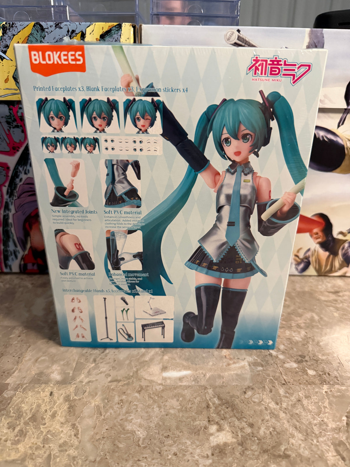 Blokees Fantastics Series: Hatsune Miku Official Outfit Snap-Together Model Kit Set (73502)