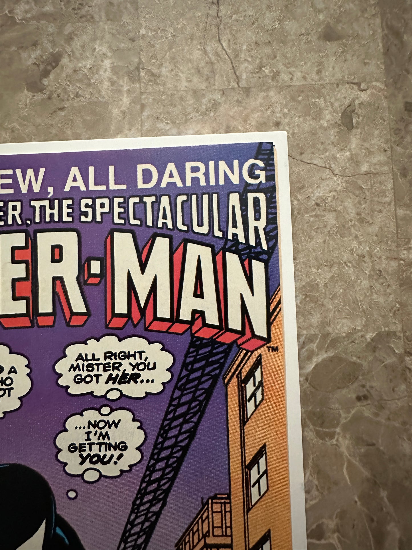 Spectacular Spider-Man #107 Newsstand VF+ 8.5 (Marvel 1985)