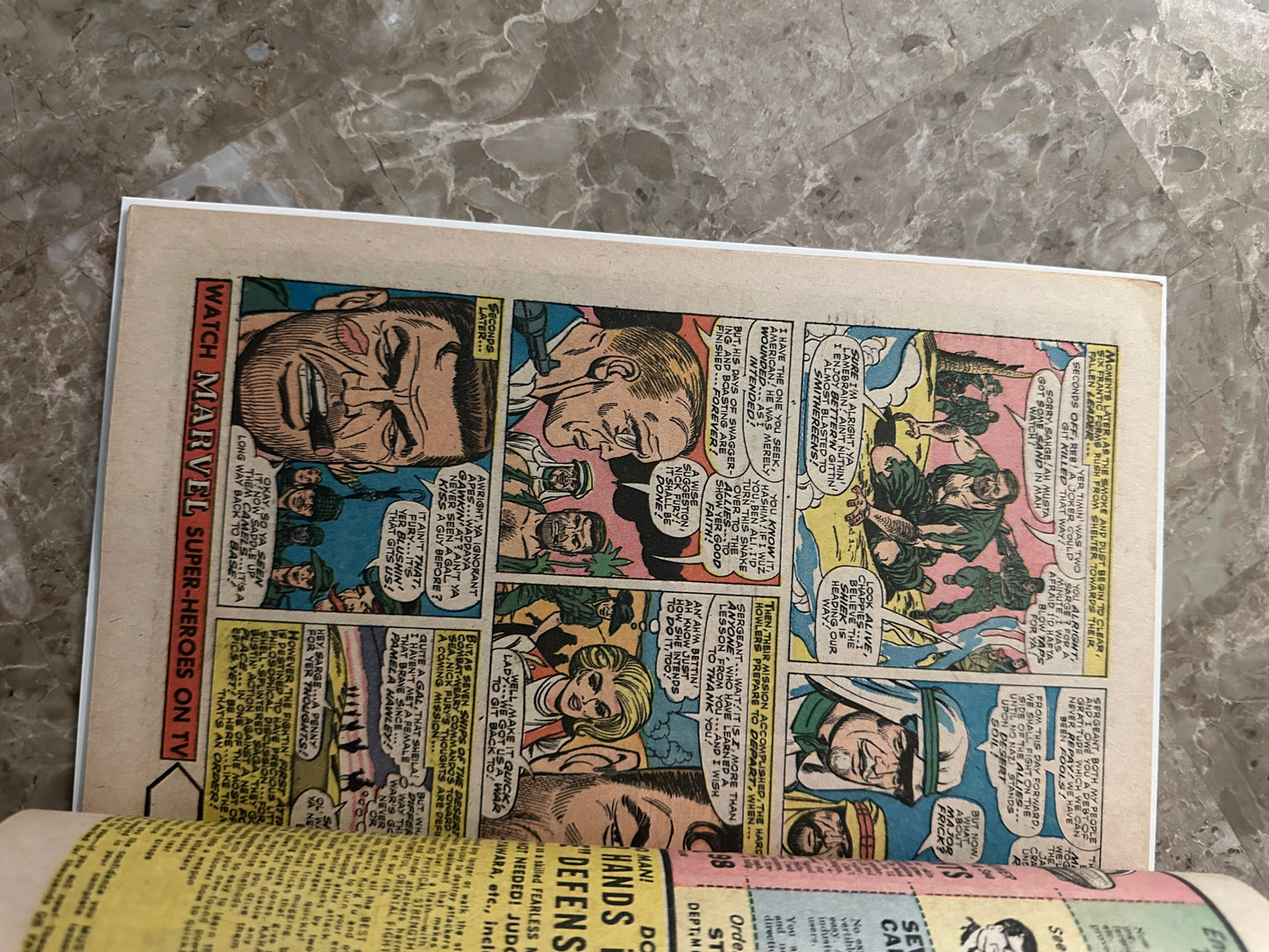 Sgt Fury #37 FN+ 6.5 (Marvel Comics 1966) - Glossy, nice copy