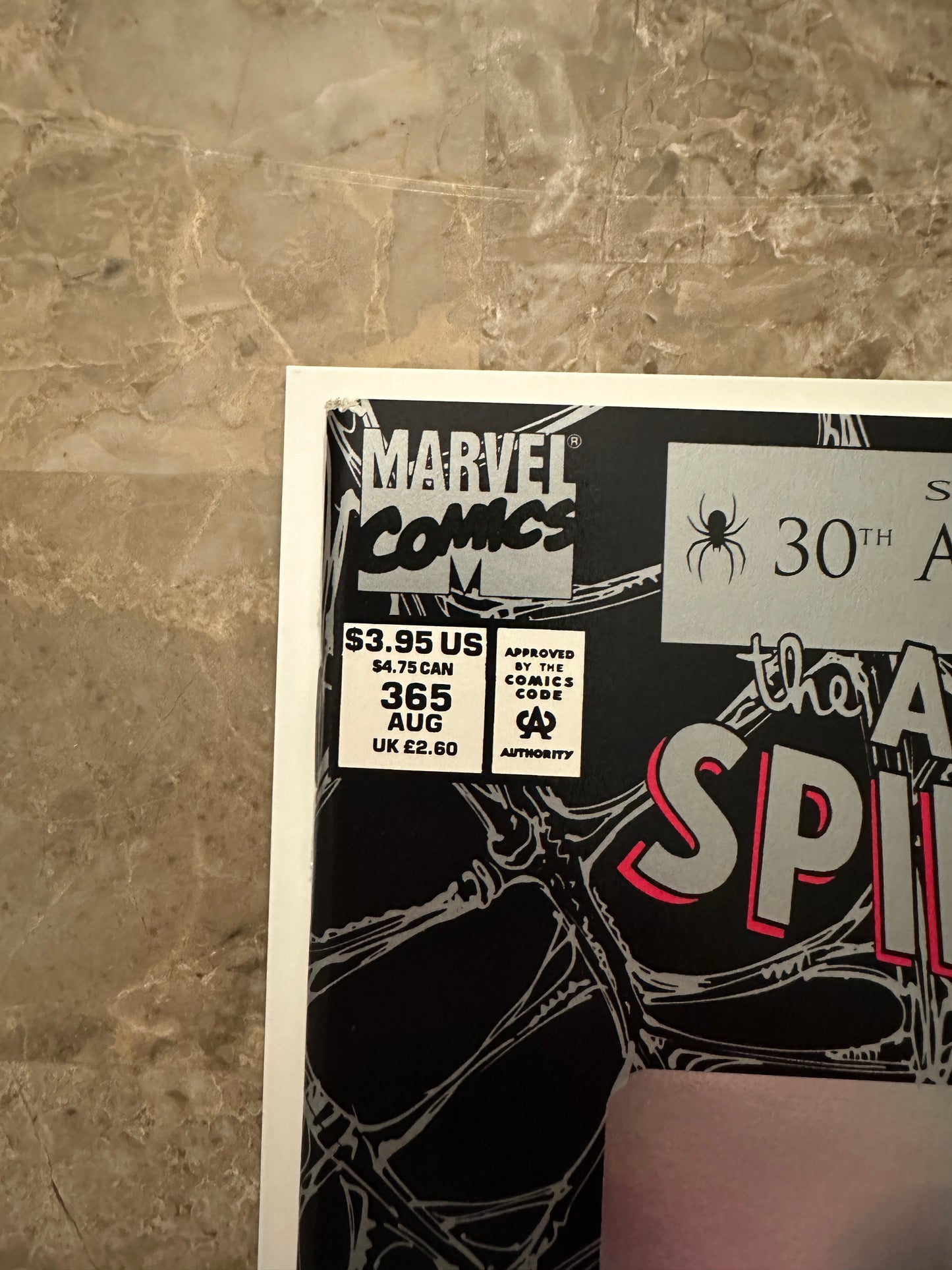 Amazing Spider-Man #365 VF/NM 9.0 (1992 Marvel)
