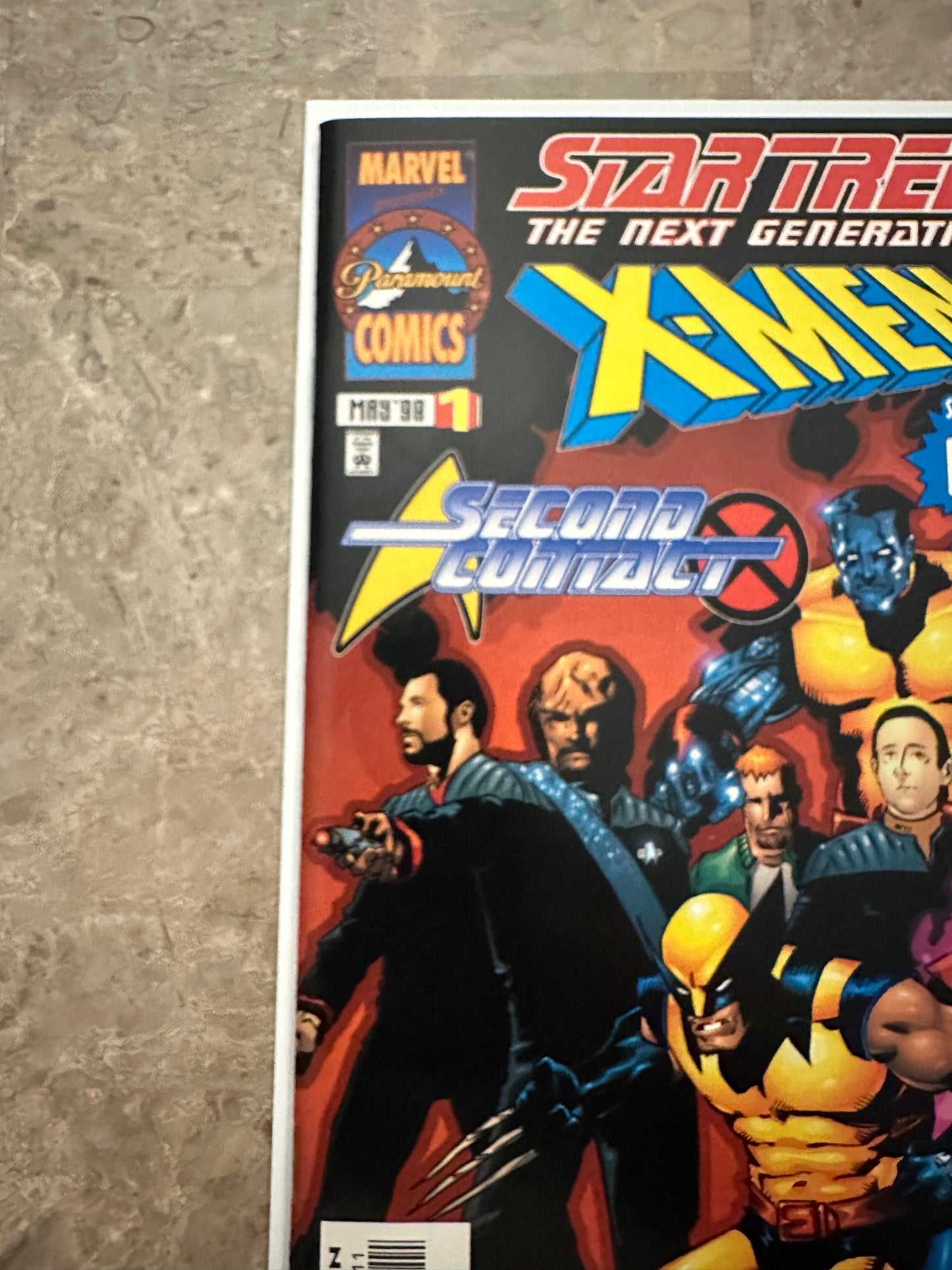 Star Trek TNG X-Men Second Contact NM 9.4-9.8 (1998 Marvel Comics)