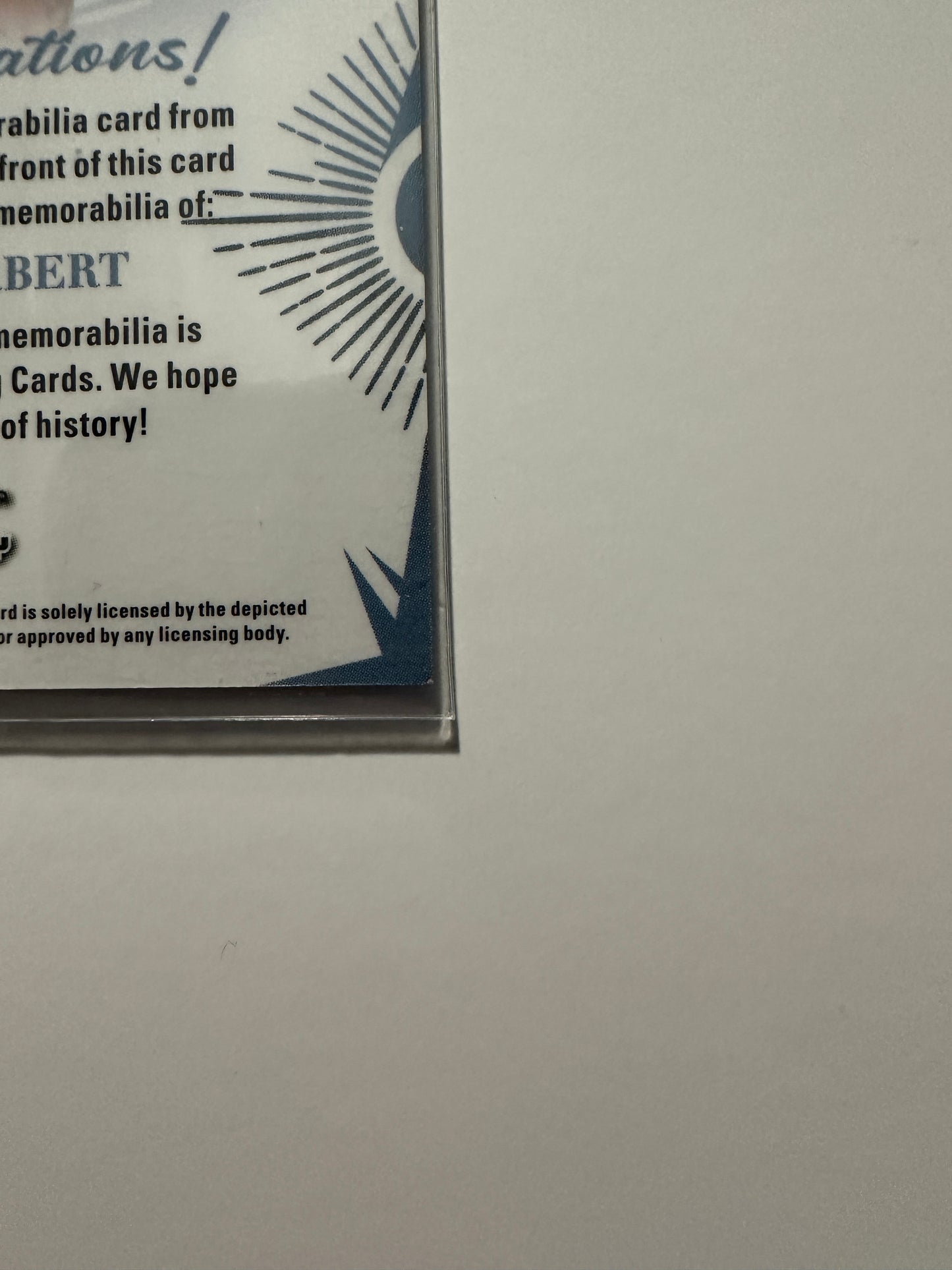 Justin Herbert #RRR-5 Retro Rookie Relics Player Worn Patch (2023 Leaf Trinity)