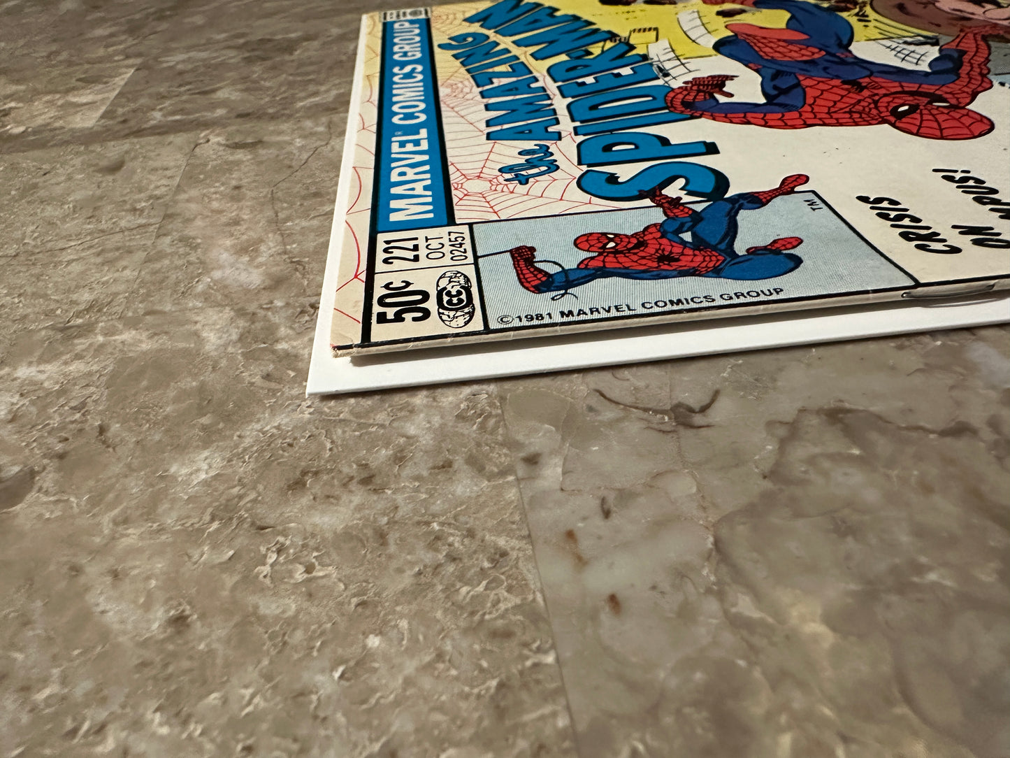 Amazing Spider-Man #221 Newsstand VF 8.0 (1980 Marvel)