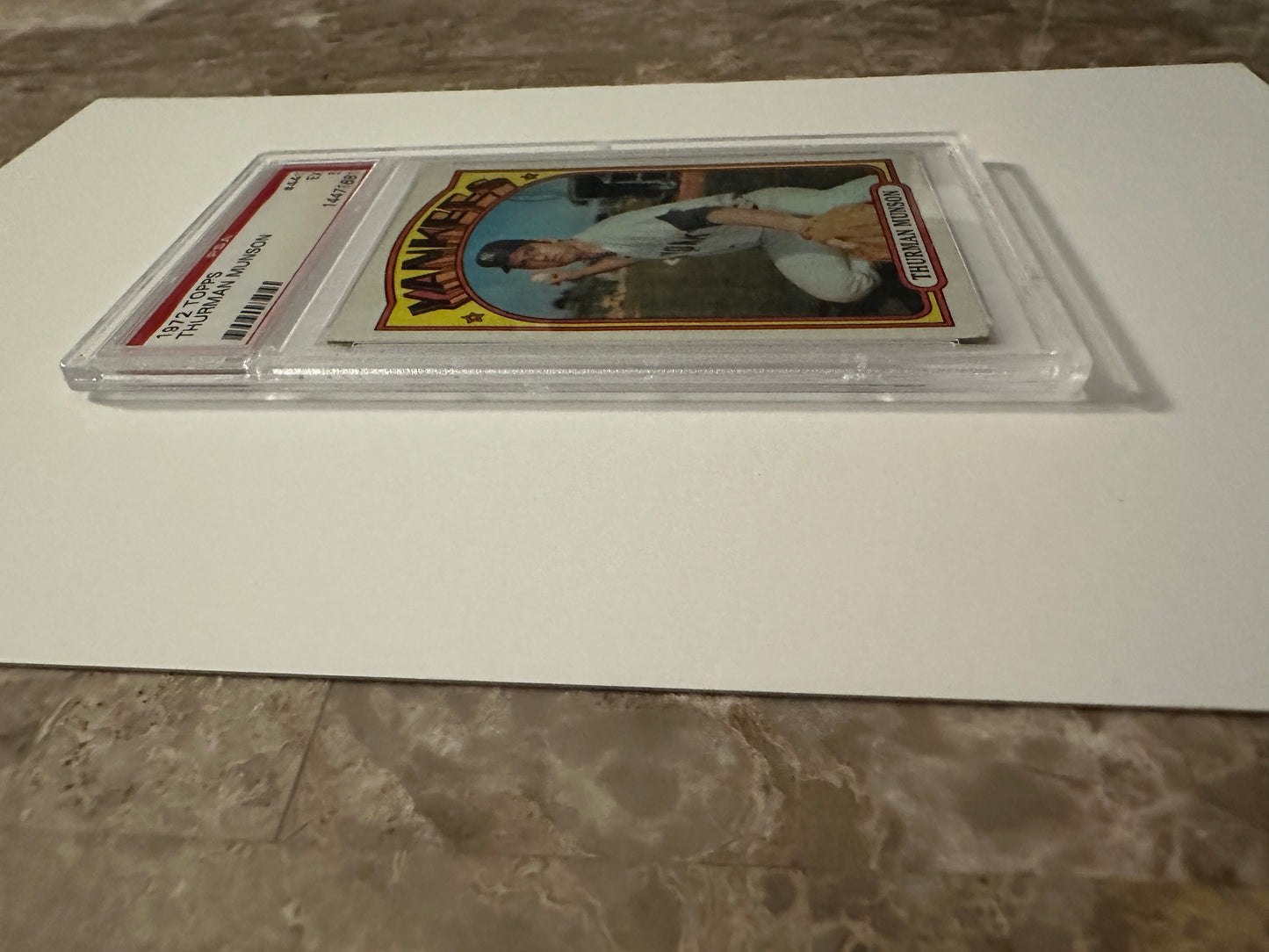 Thurman Munson #441 PSA Graded EX 5 (1972 Topps)