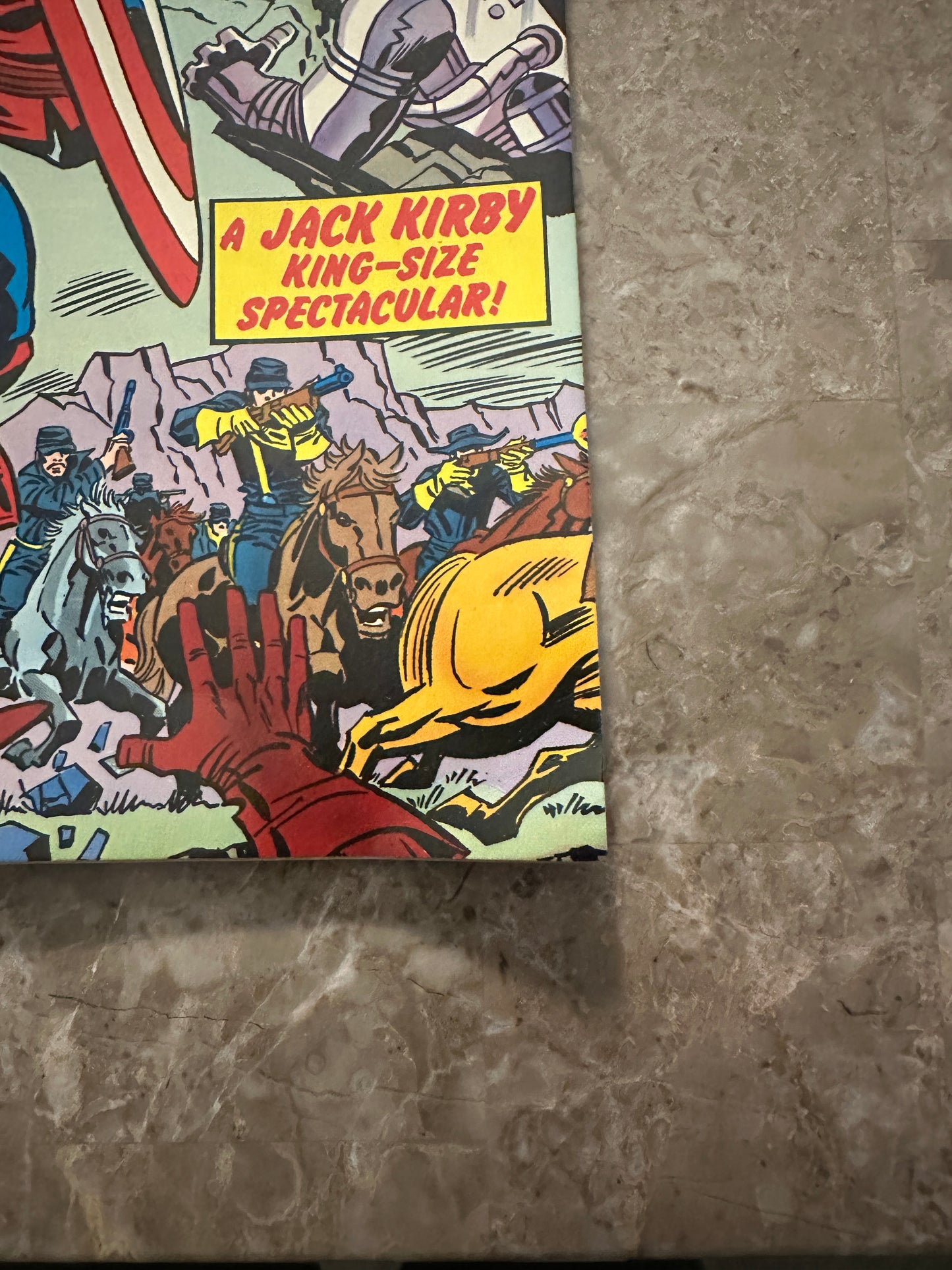(Copy) Captain America's Bicentennial Battles FN 6.0 (1976 Marvel Treasury) - Unpressed