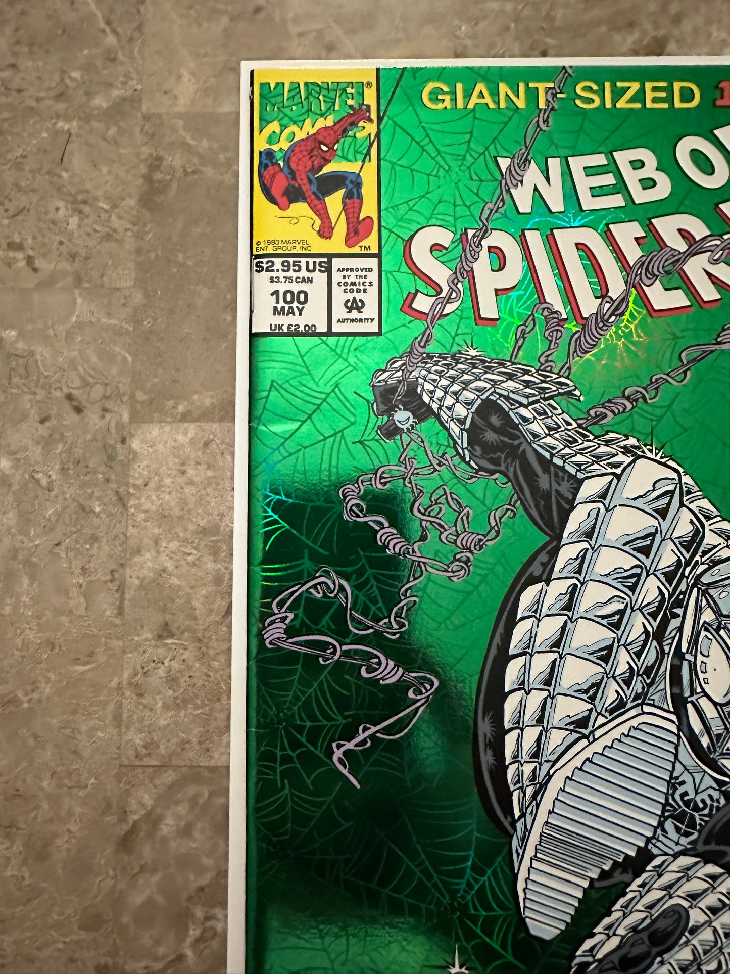 Web of Spider-Man #100 VF 8.0 (1993 Marvel)