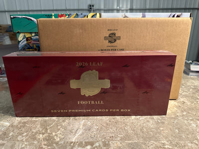 Leaf Spectacular Football Hobby 3-Box Case (2026)