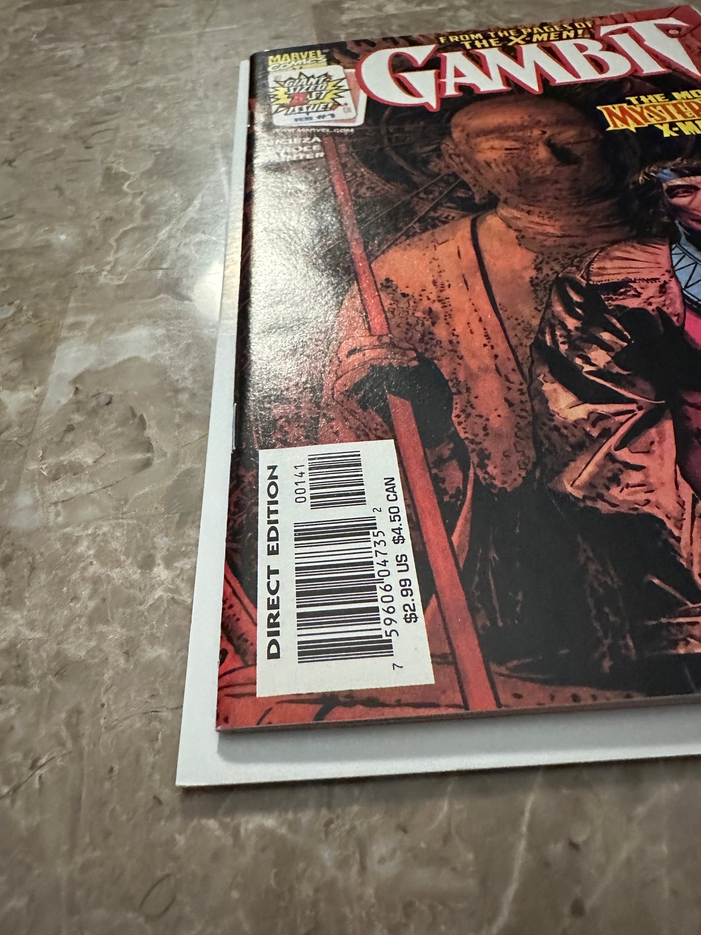 Gambit #1 Cover E VF+ 8.5 (Marvel 1999) - Appears NM