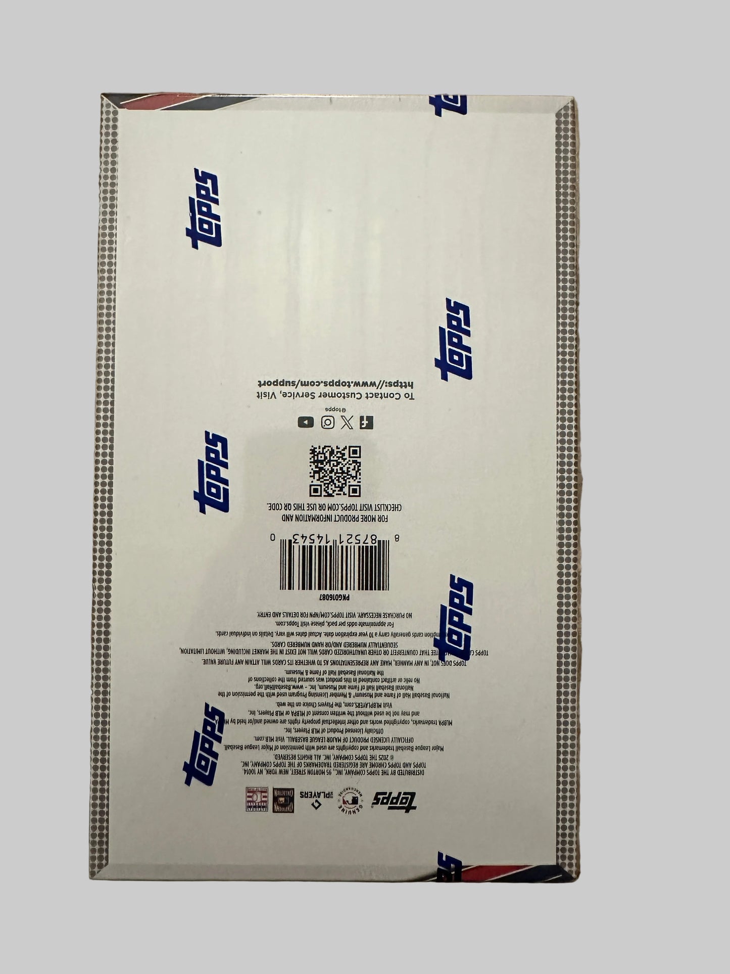 2025 Topps Chrome Update Series Baseball Hobby Box