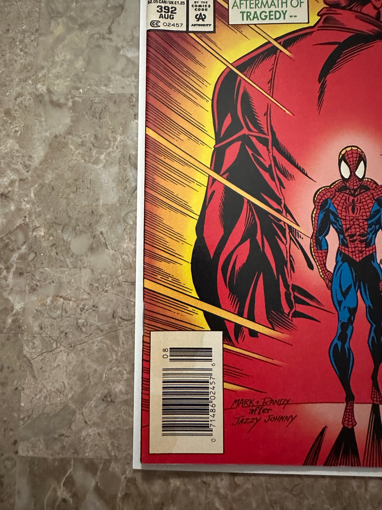Amazing Spider-Man #392 Newsstand VF- 7.5 (1994 Marvel)