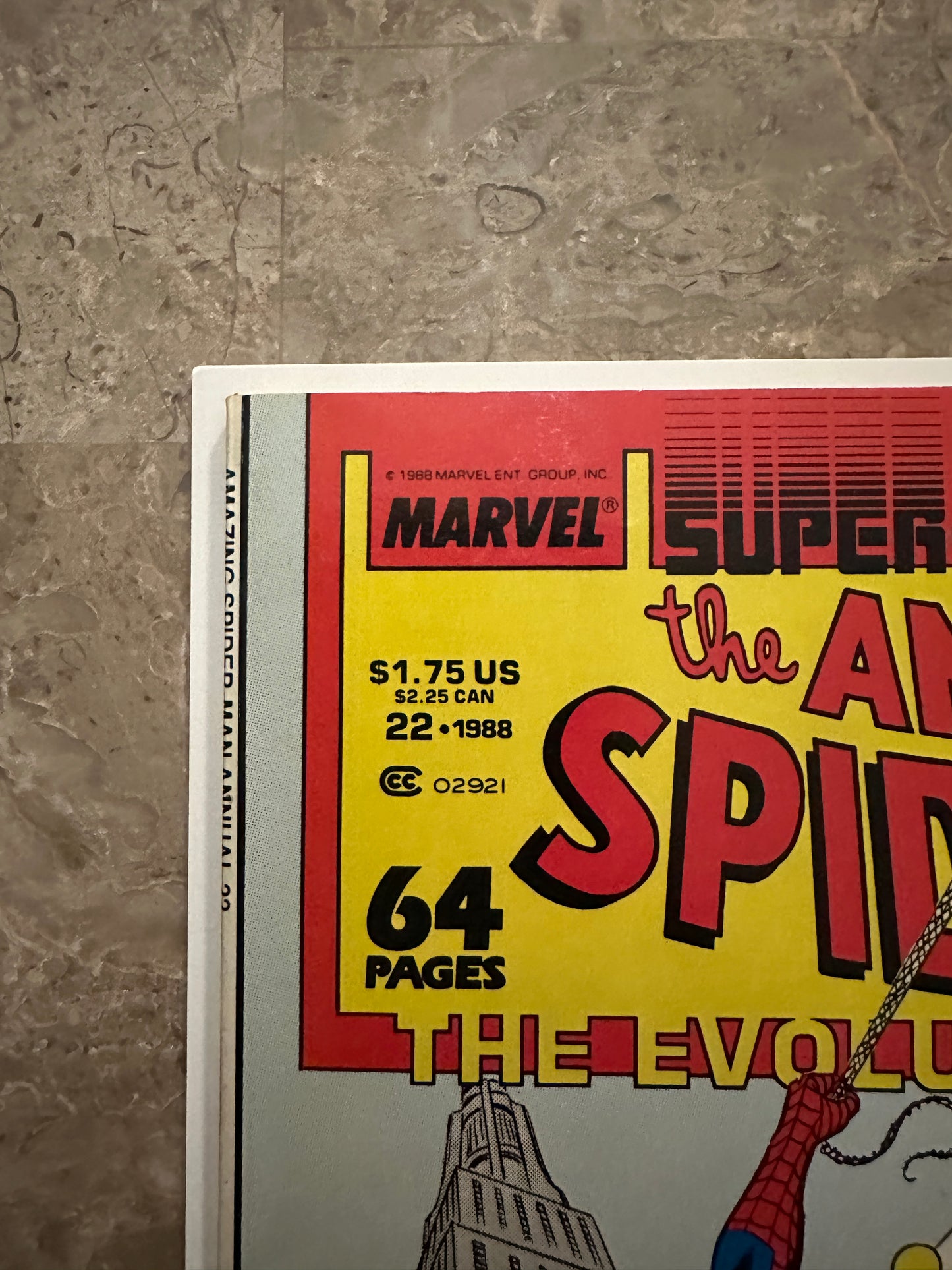 Amazing Spider-Man Annual #22 Newsstand VF- 7.5 (1988 Marvel)
