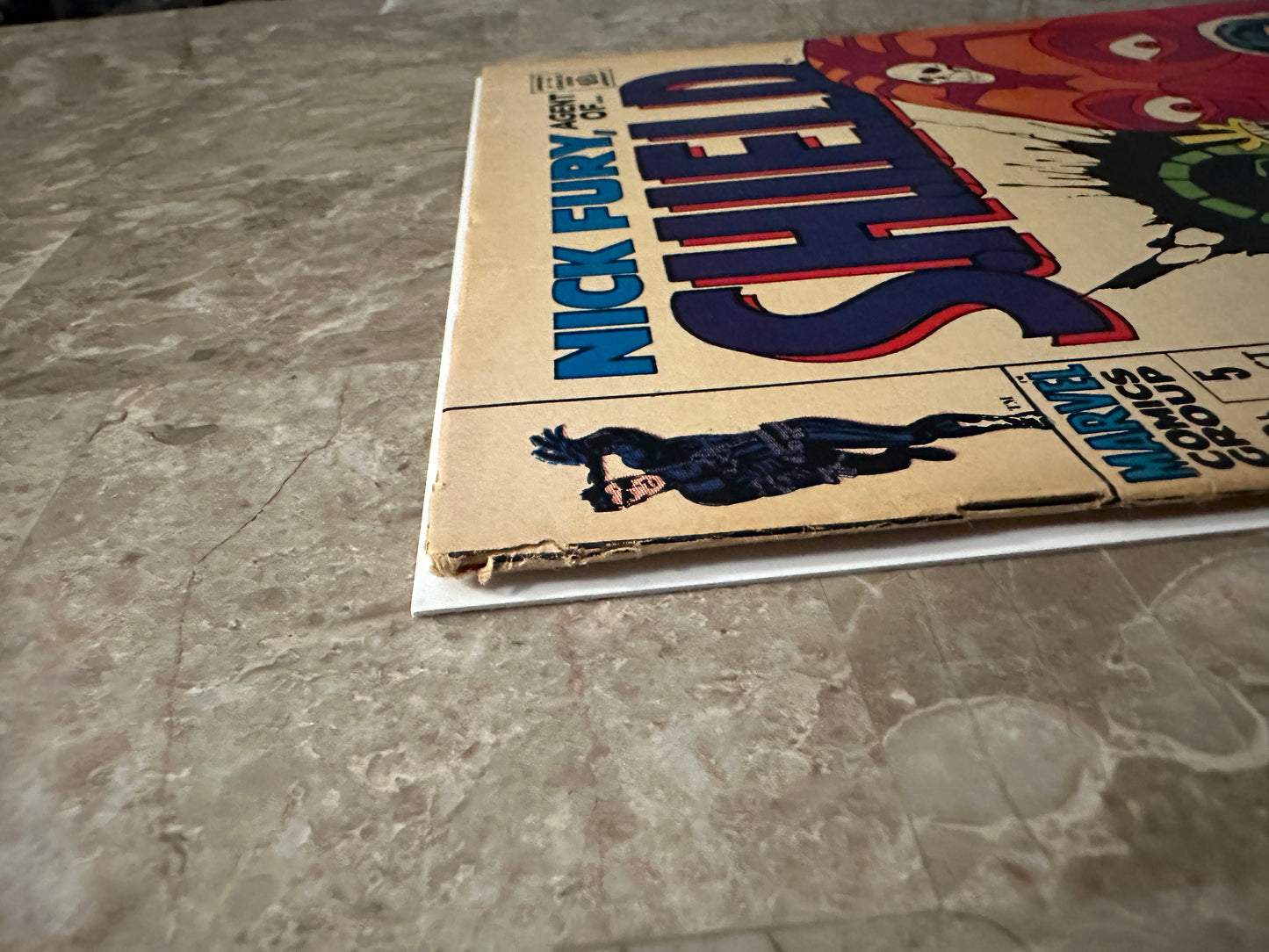 Nick Fury Agent of S.H.I.E.L.D #5 FN+ 6.5 (1968 Marvel) - Beautiful cope for grade