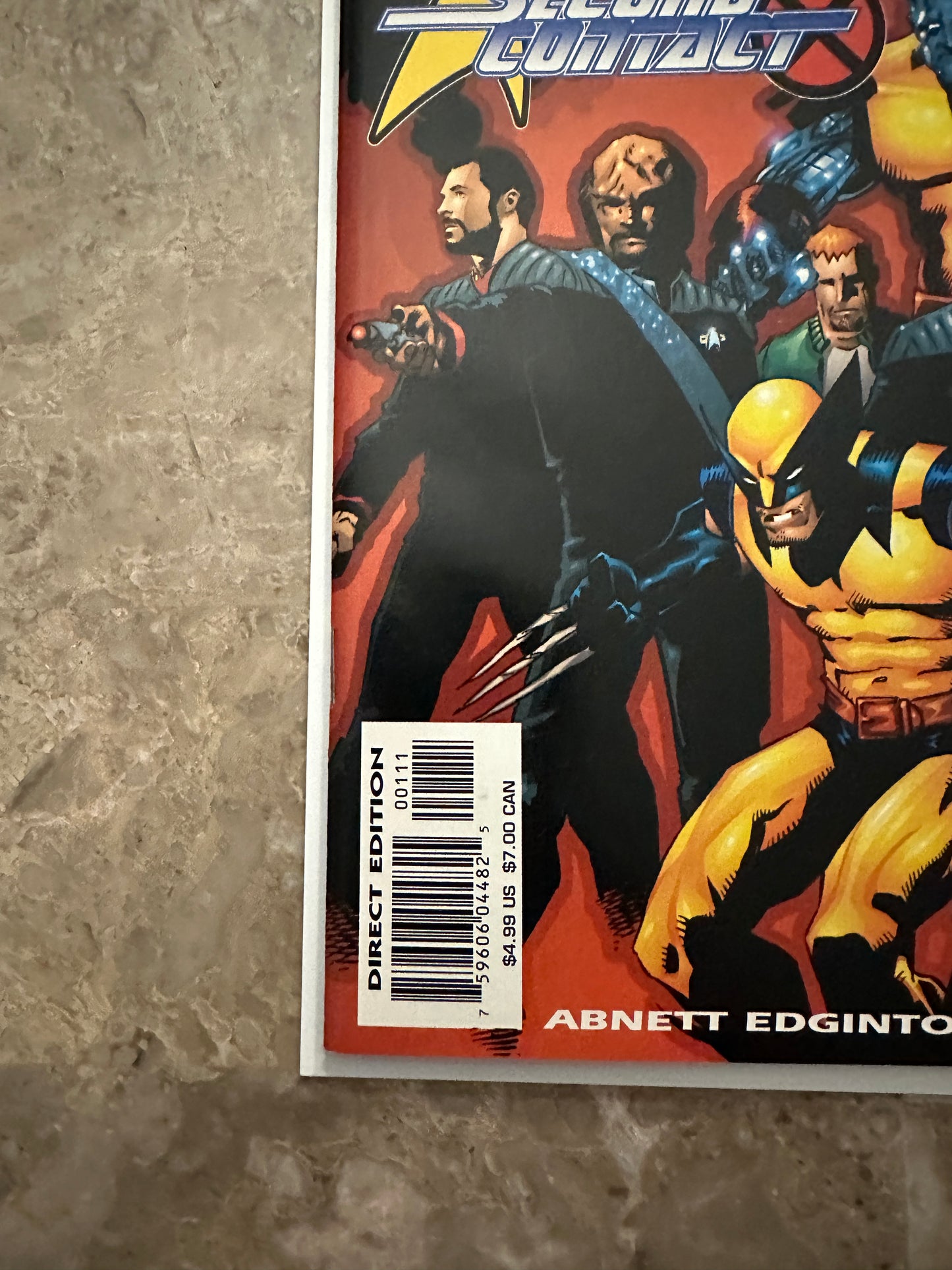 Star Trek TNG X-Men Second Contact NM 9.4-9.8 (1998 Marvel Comics)