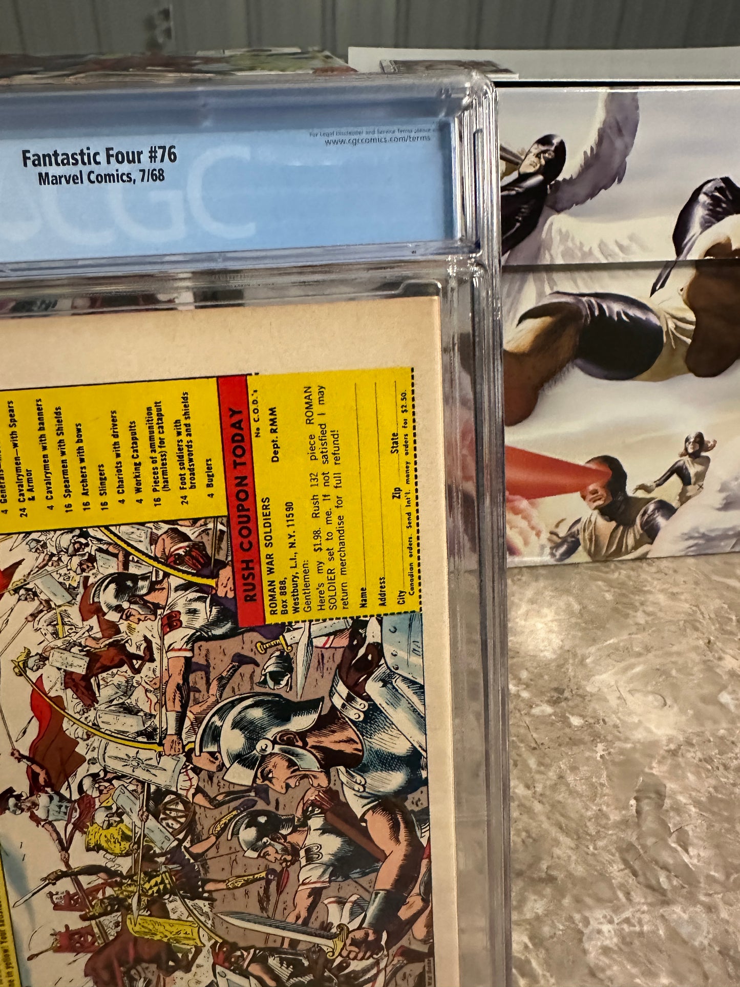 Fantastic Four #76 CGC 9.4 OWTW (1968 Marvel)