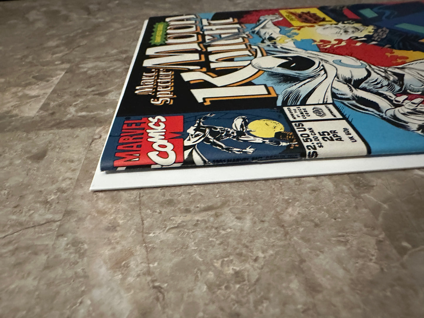 Marc Spector: Moon Knight #25 Newsstand VF/NM 9.0 (Marvel 1991) -Pressable 9.8?